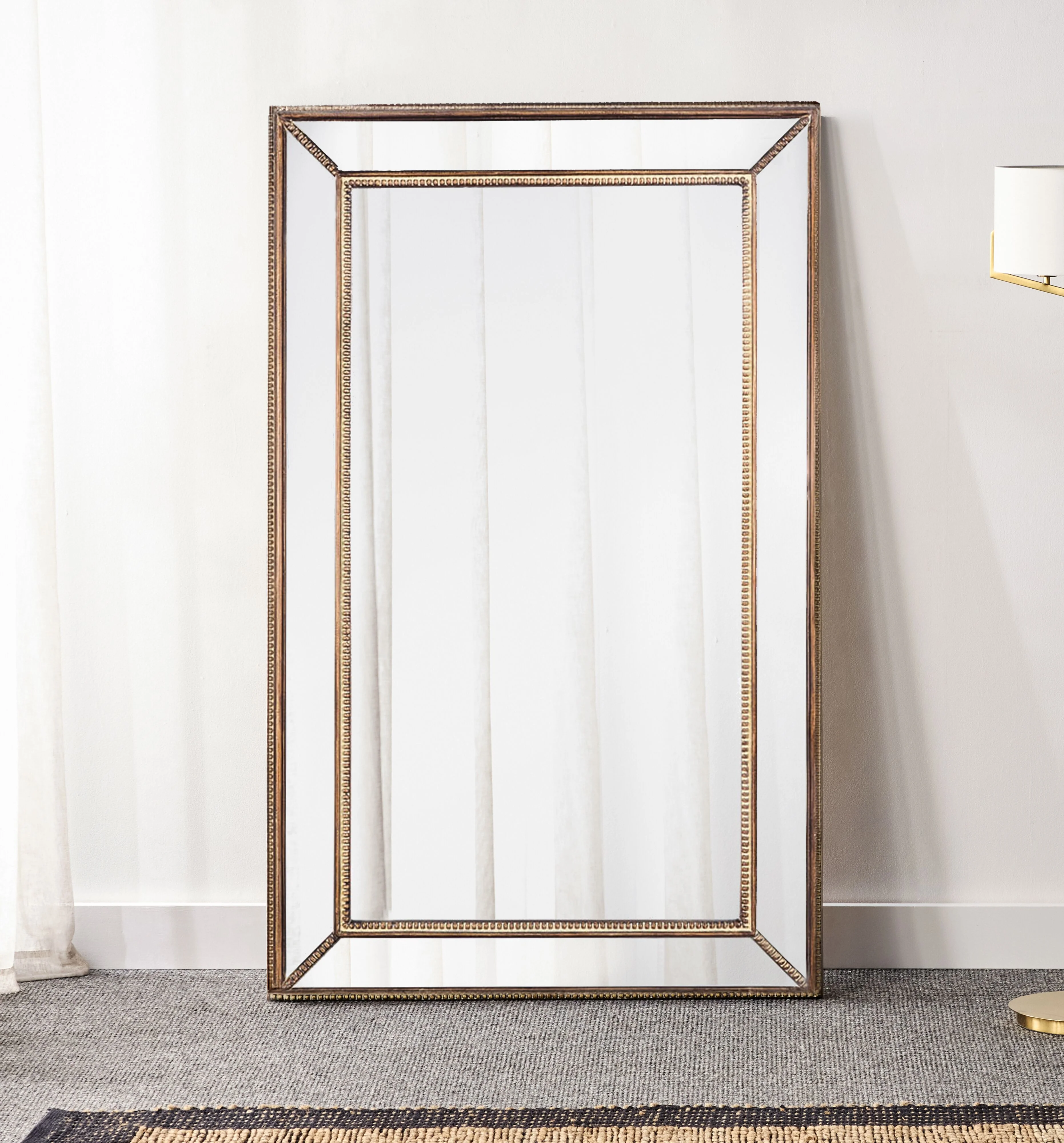 Ravel Gold Framed Mirror 177x109cm - Image 4
