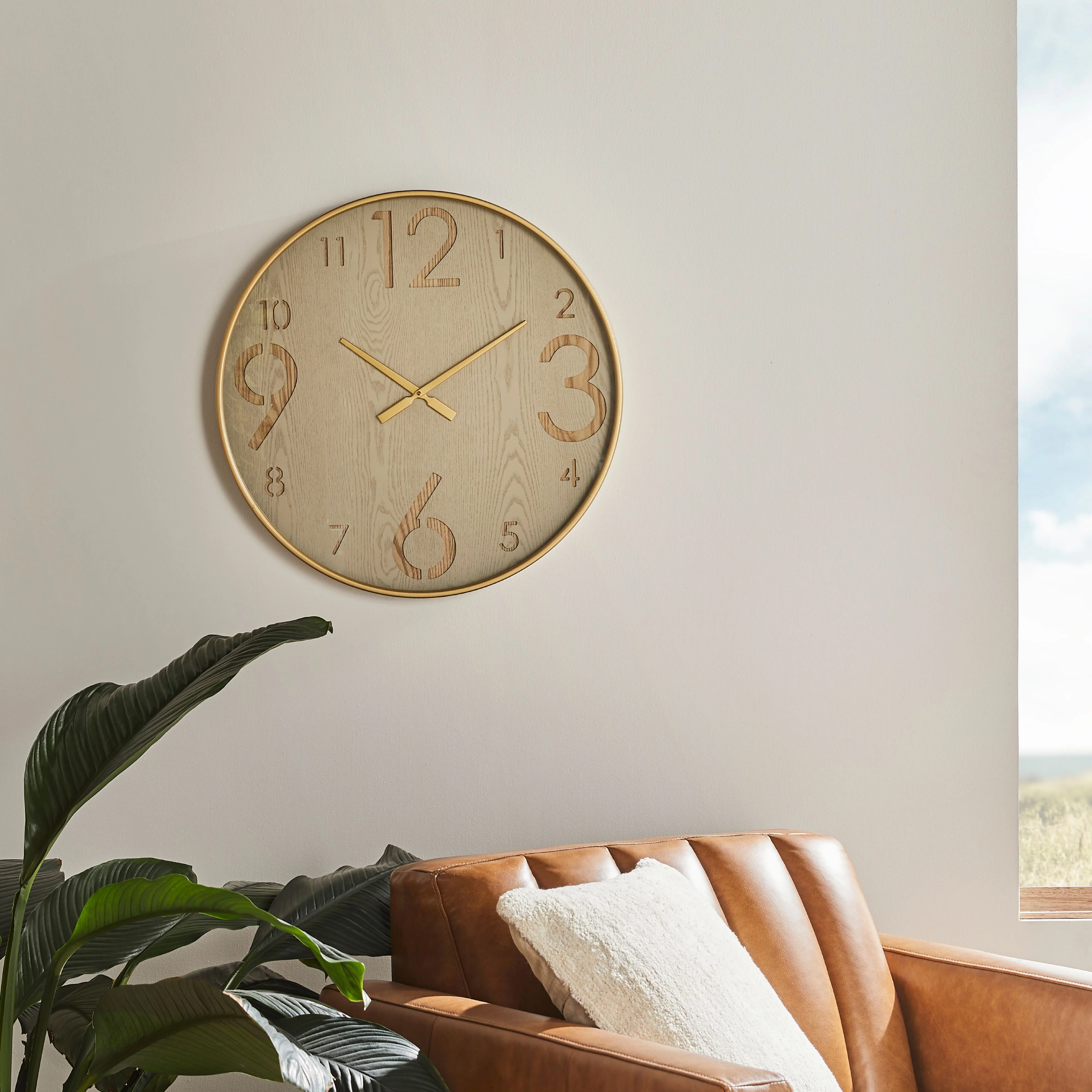 Raw Earth BeyondTime Face Clock 60cm - Image 3