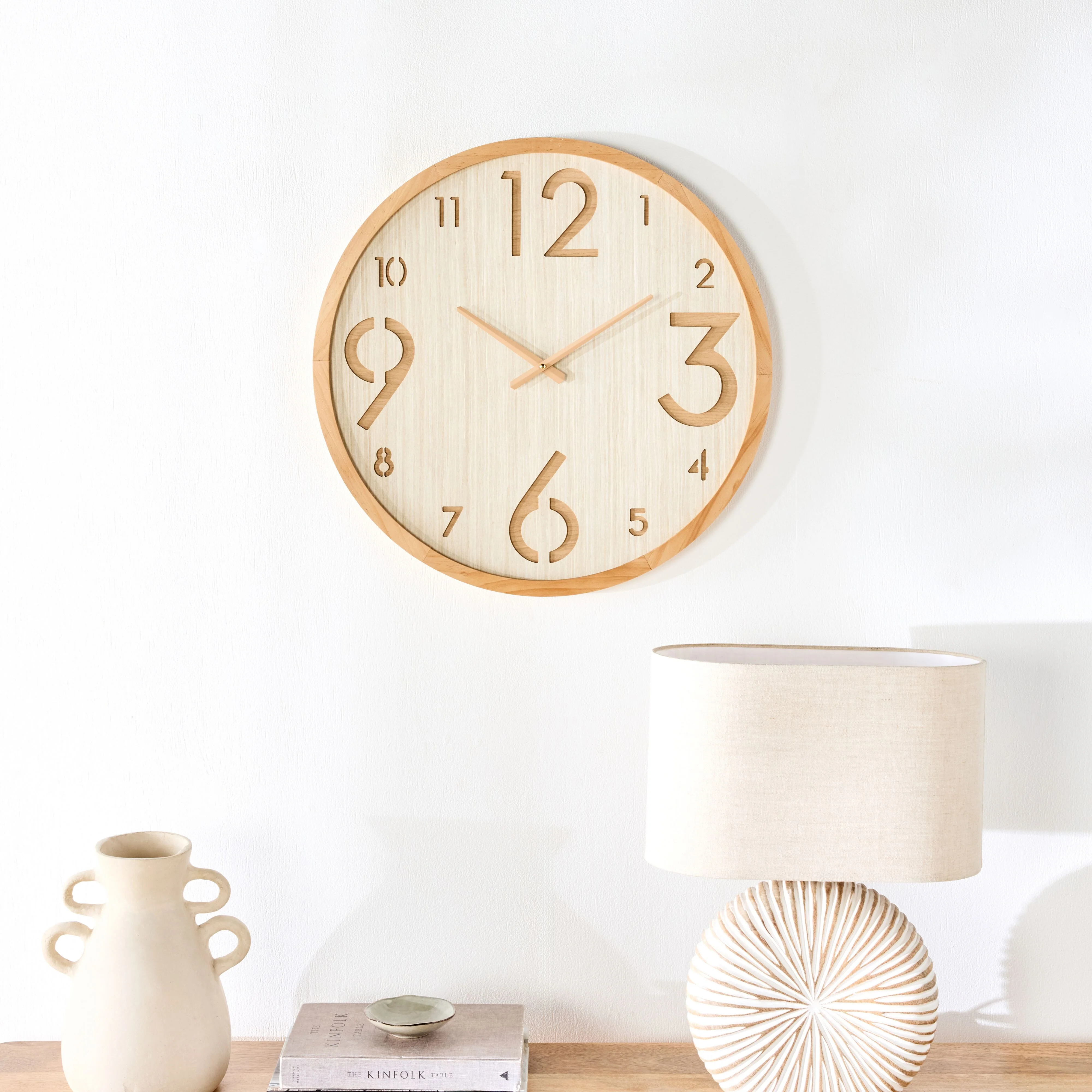 Raw Earth Nordic Clock 60cm - Image 3