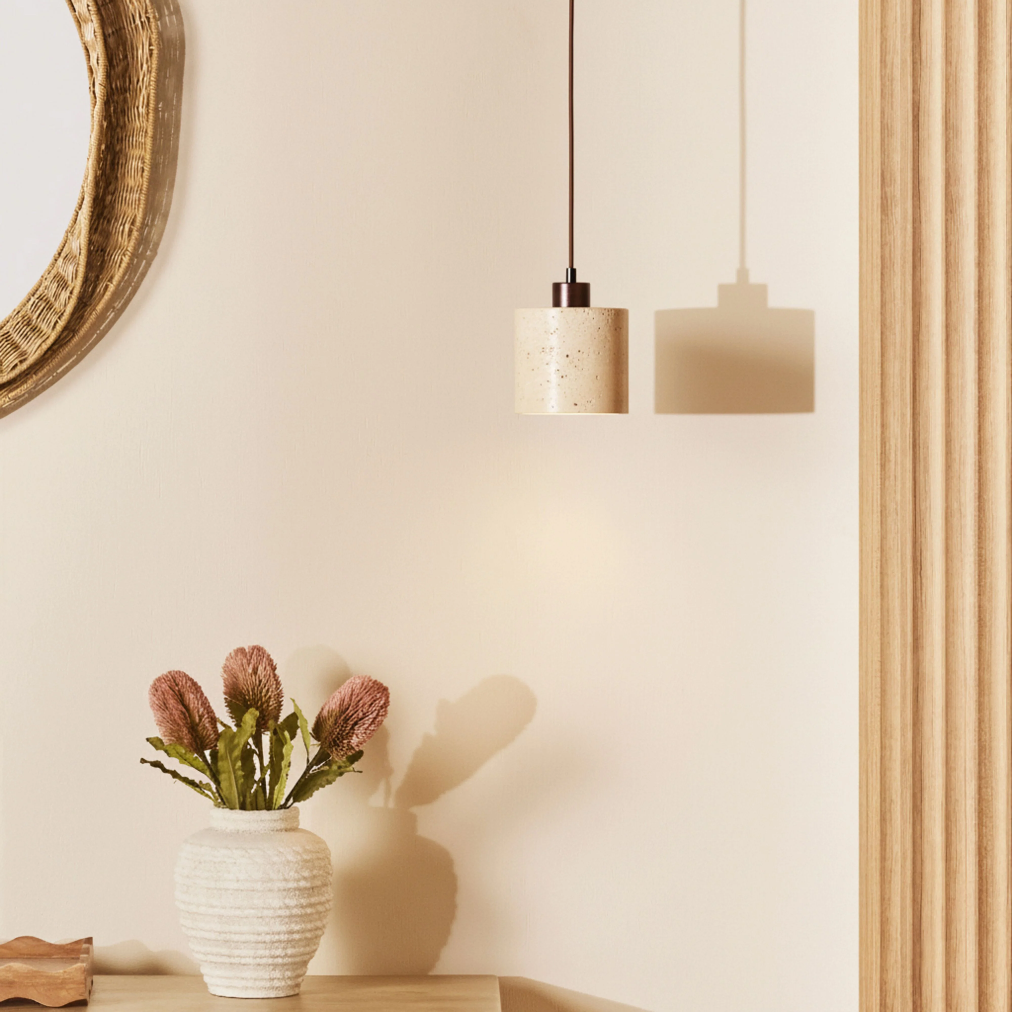 Rayla Travertine Pendant 12x18cm - Image 4