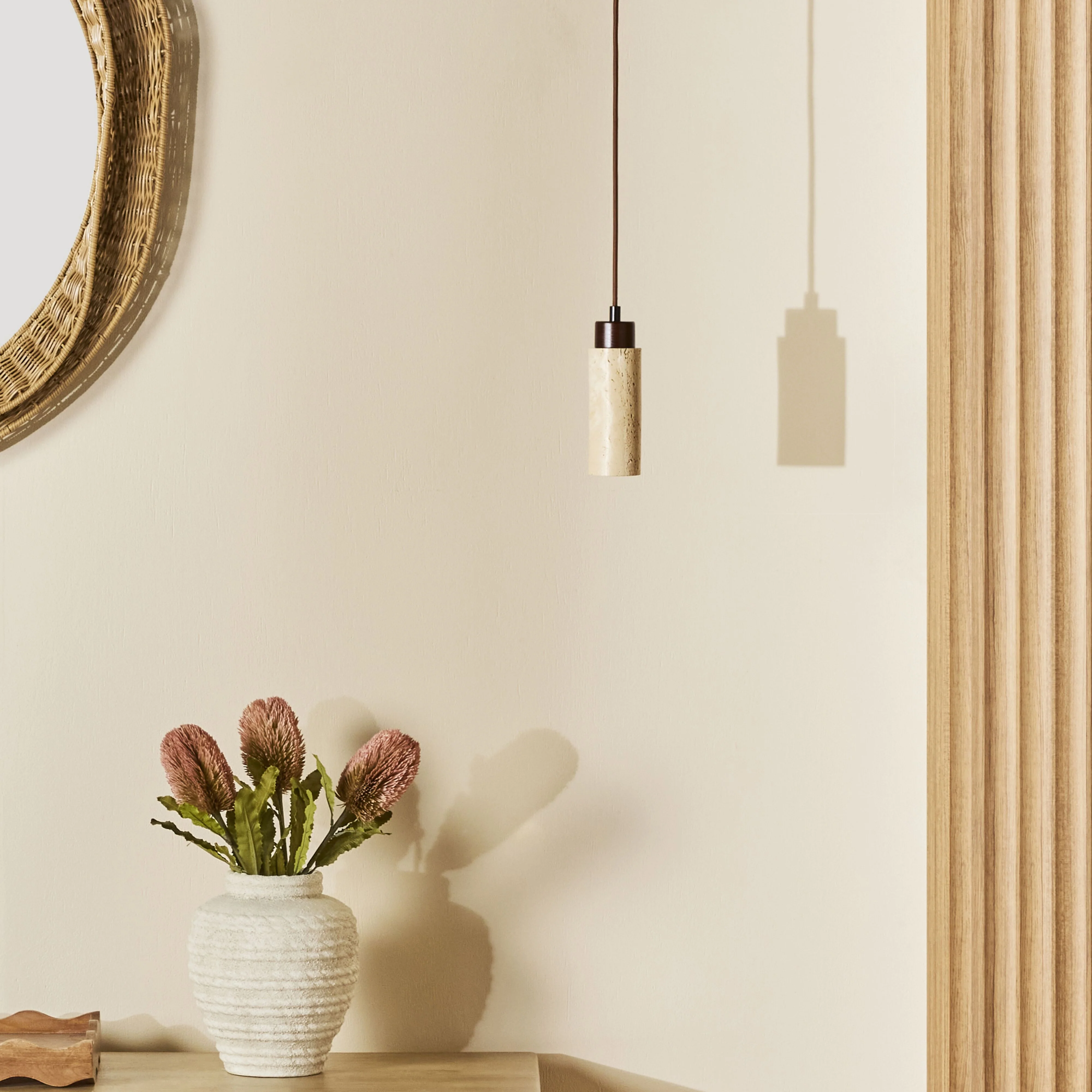 Rayla Travertine Pendant 7x21cm - Image 4