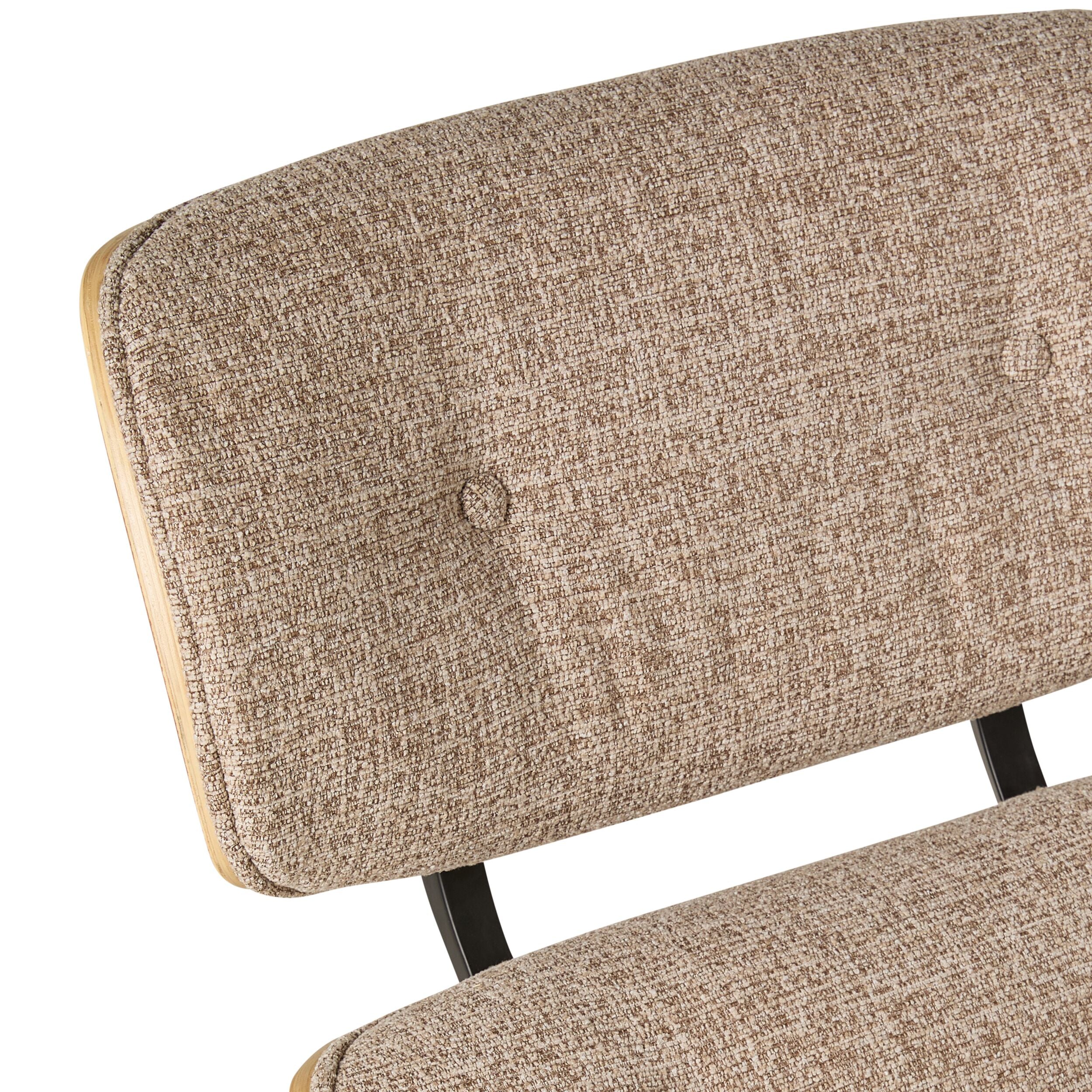 Replica Eames Lounge Chair and Ottoman Camel - Image 5