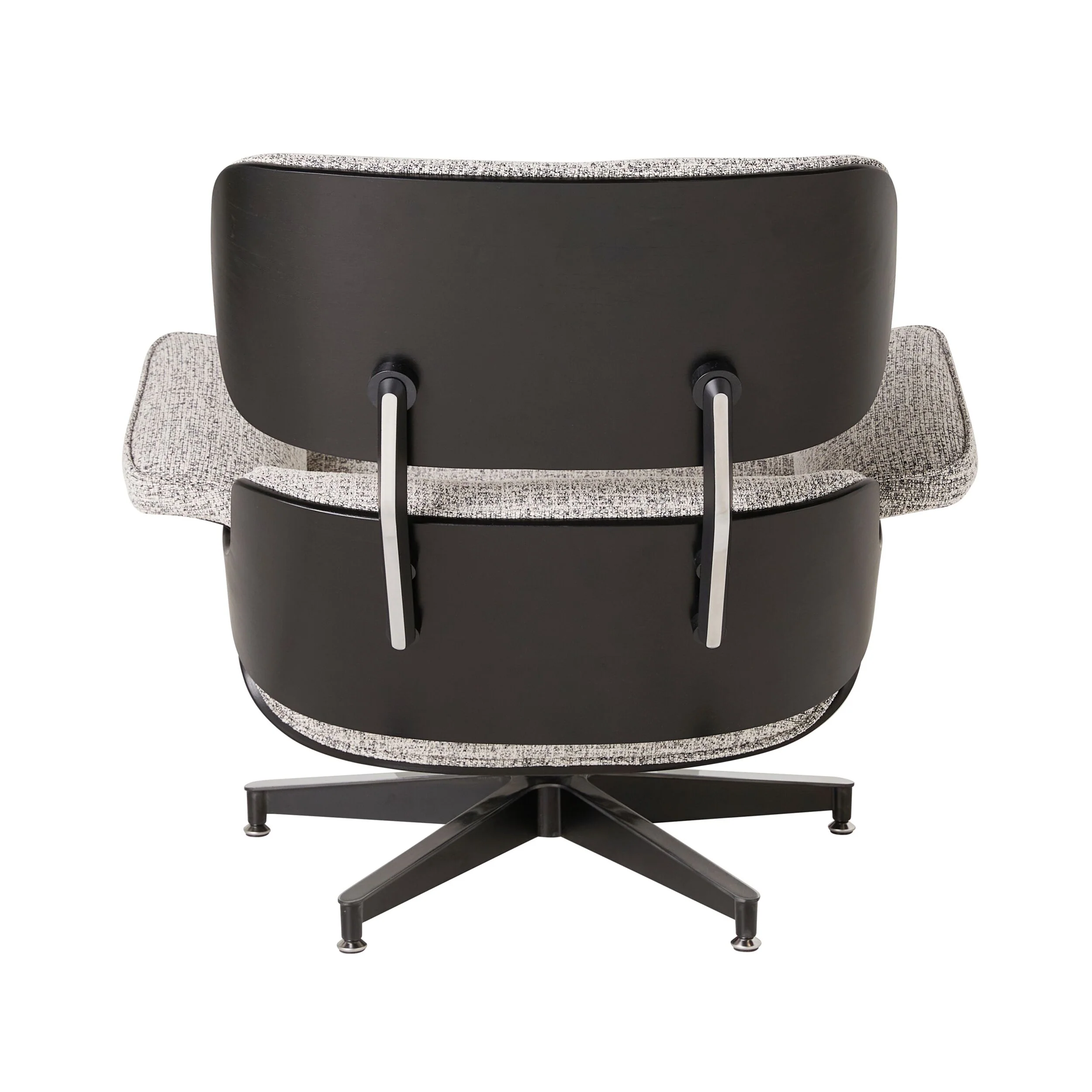 Replica Eames Lounge Chair and Ottoman Pepper - Image 4