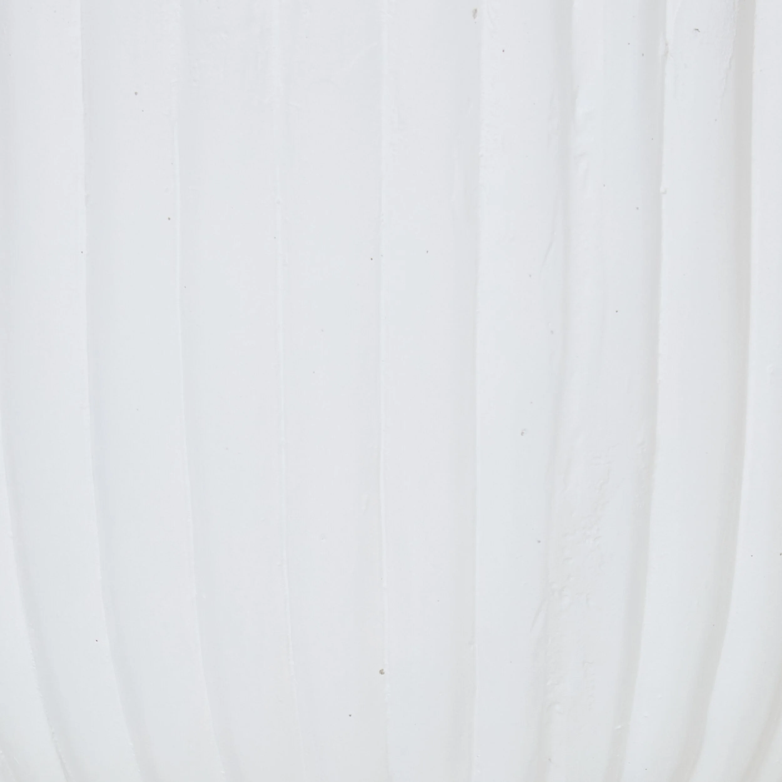 Ribbed Pedestal Urn White 54cm - Image 3