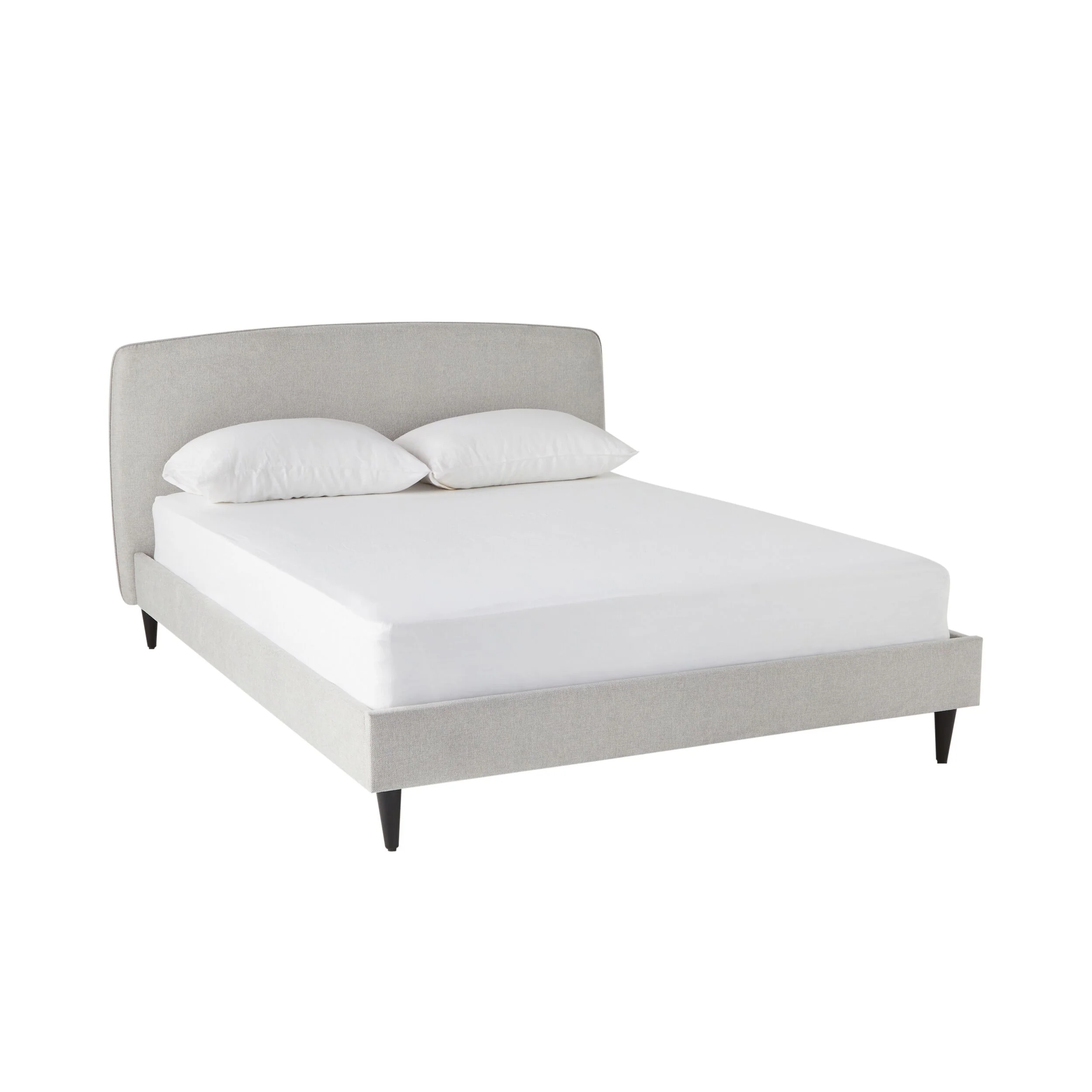 Riley King Bed Light Grey - Image 2