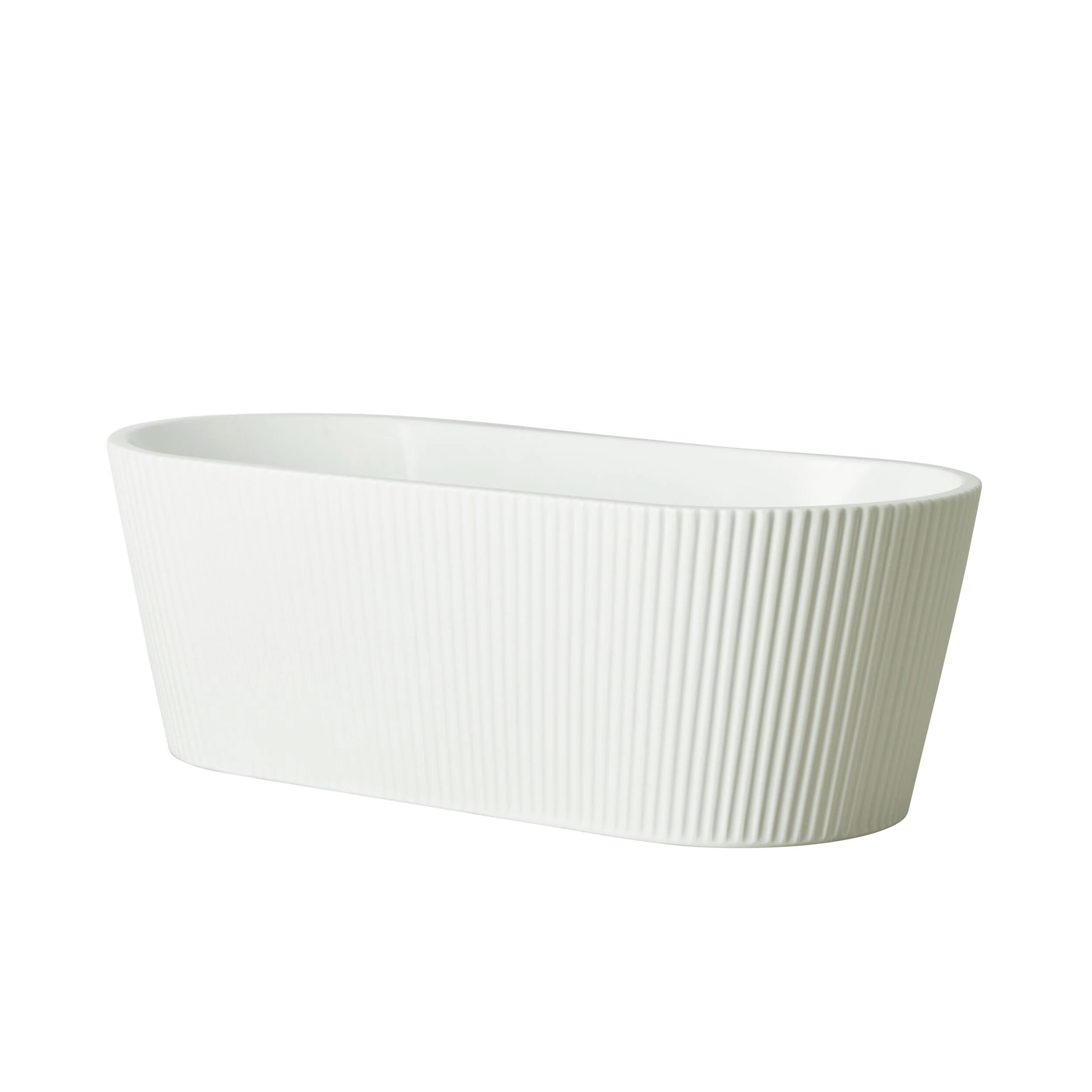 Ripple Bath 1700mm White - Image 5