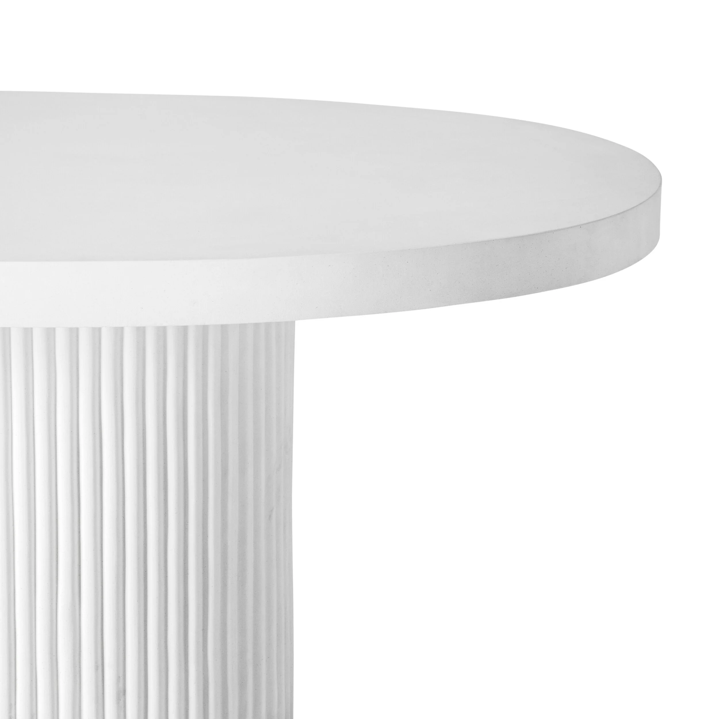 Ripple Curved Outdoor Dining Table - Image 4