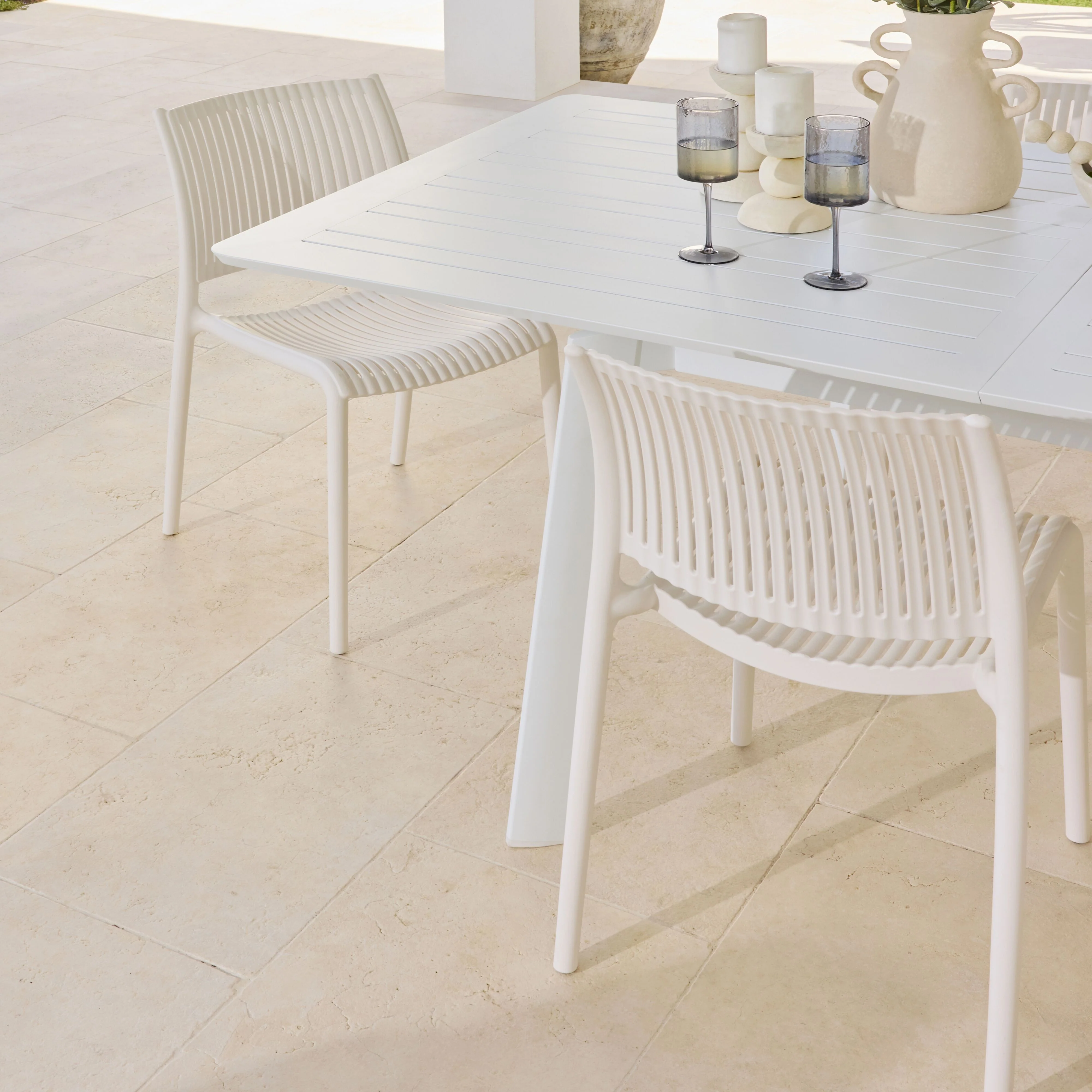 Ripples Dining Chair White - Image 11
