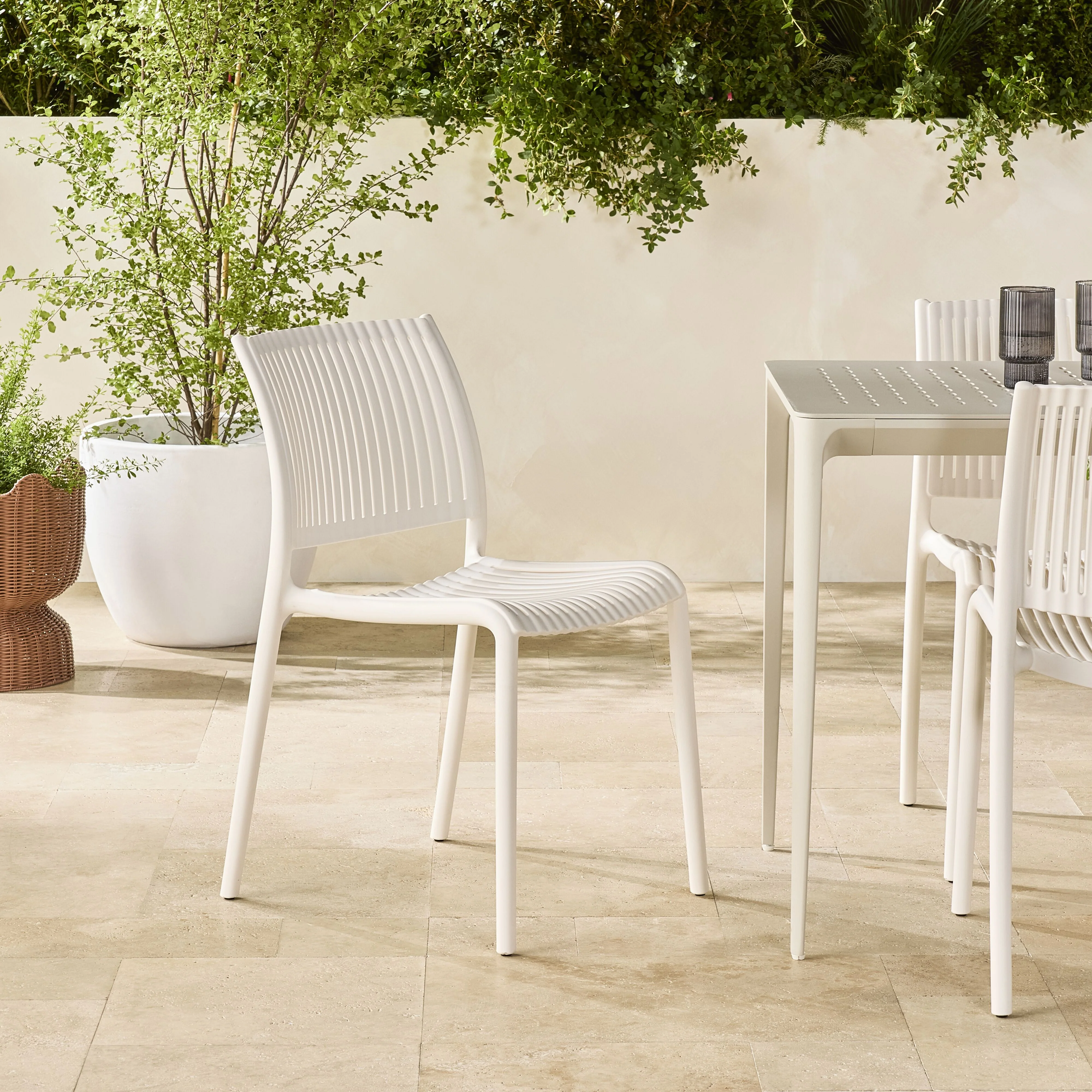 Ripples Dining Chair White - Image 6