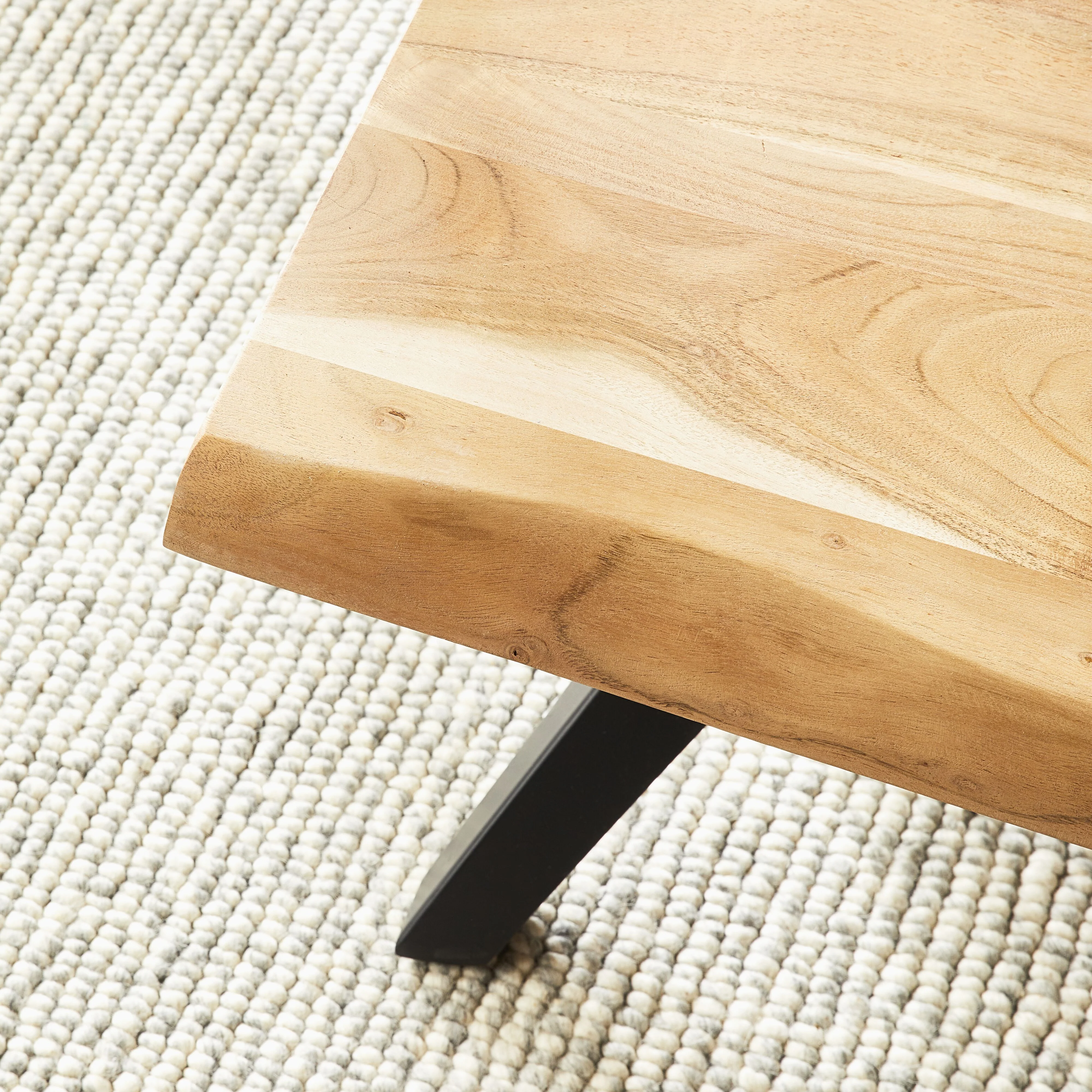 River Live Edge Timber Coffee Table - Image 9