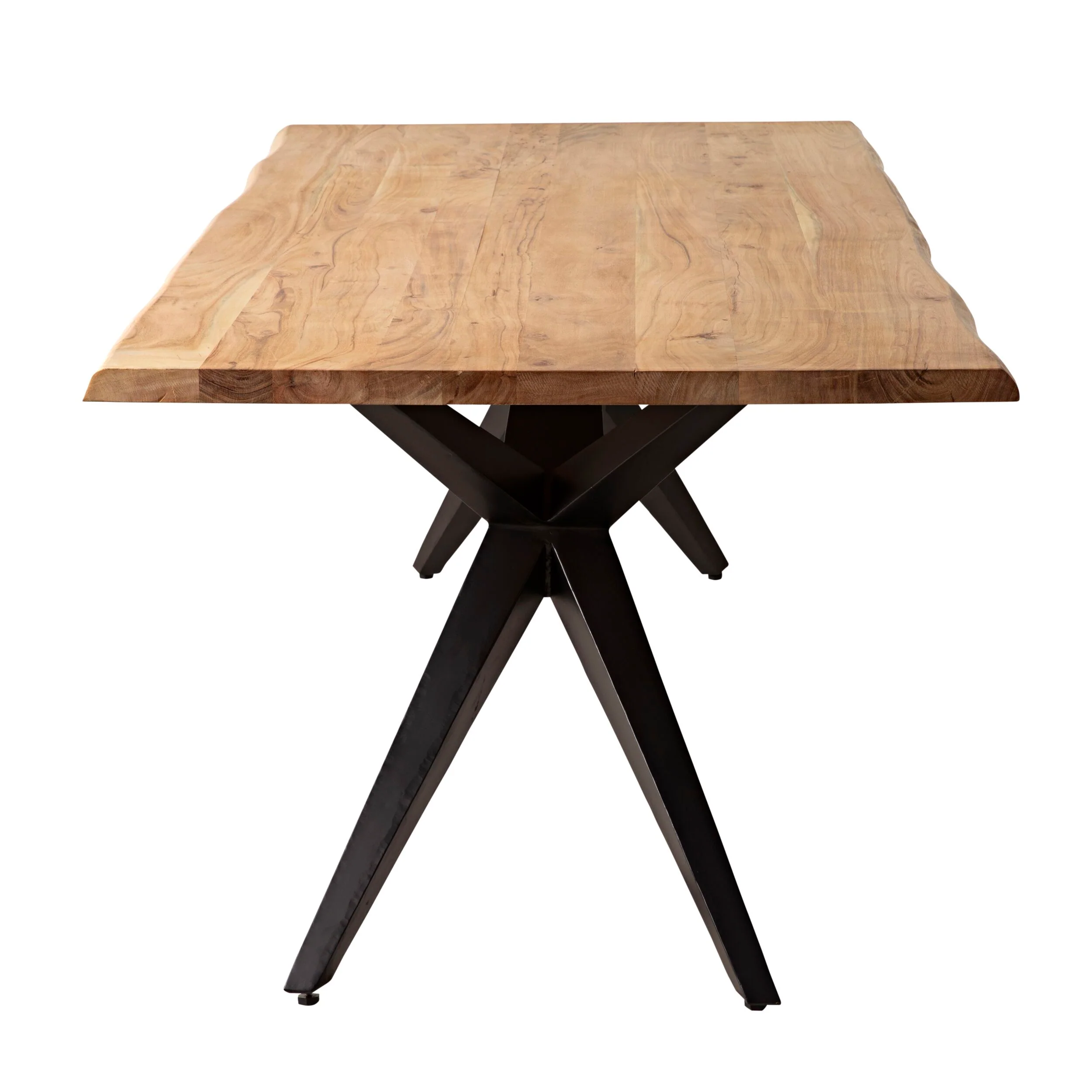 River Live Edge Timber Dining Table 200cm - Image 3
