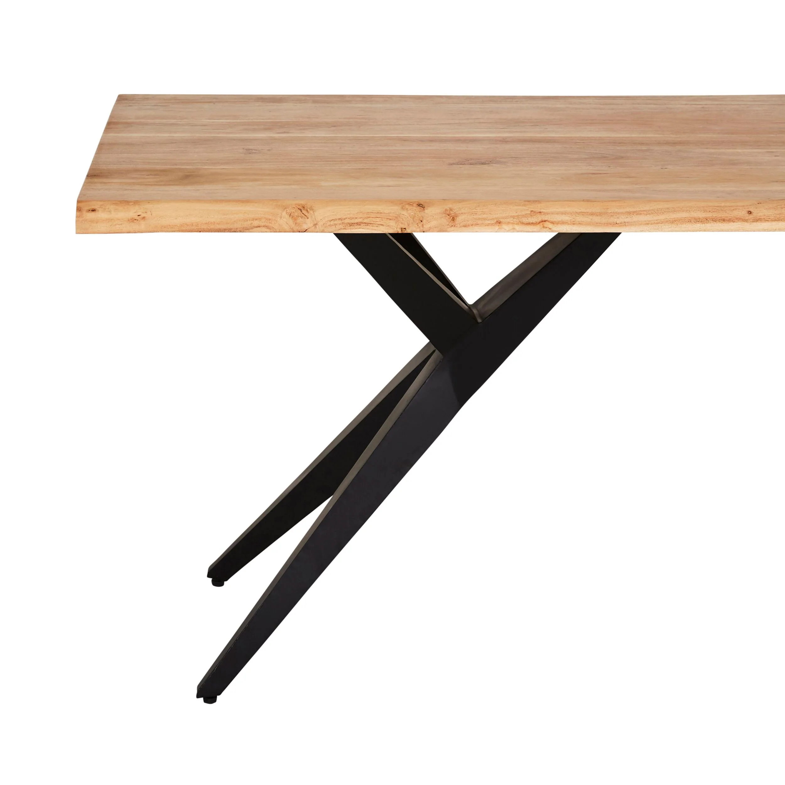 River Live Edge Timber Dining Table 240cm - Image 4