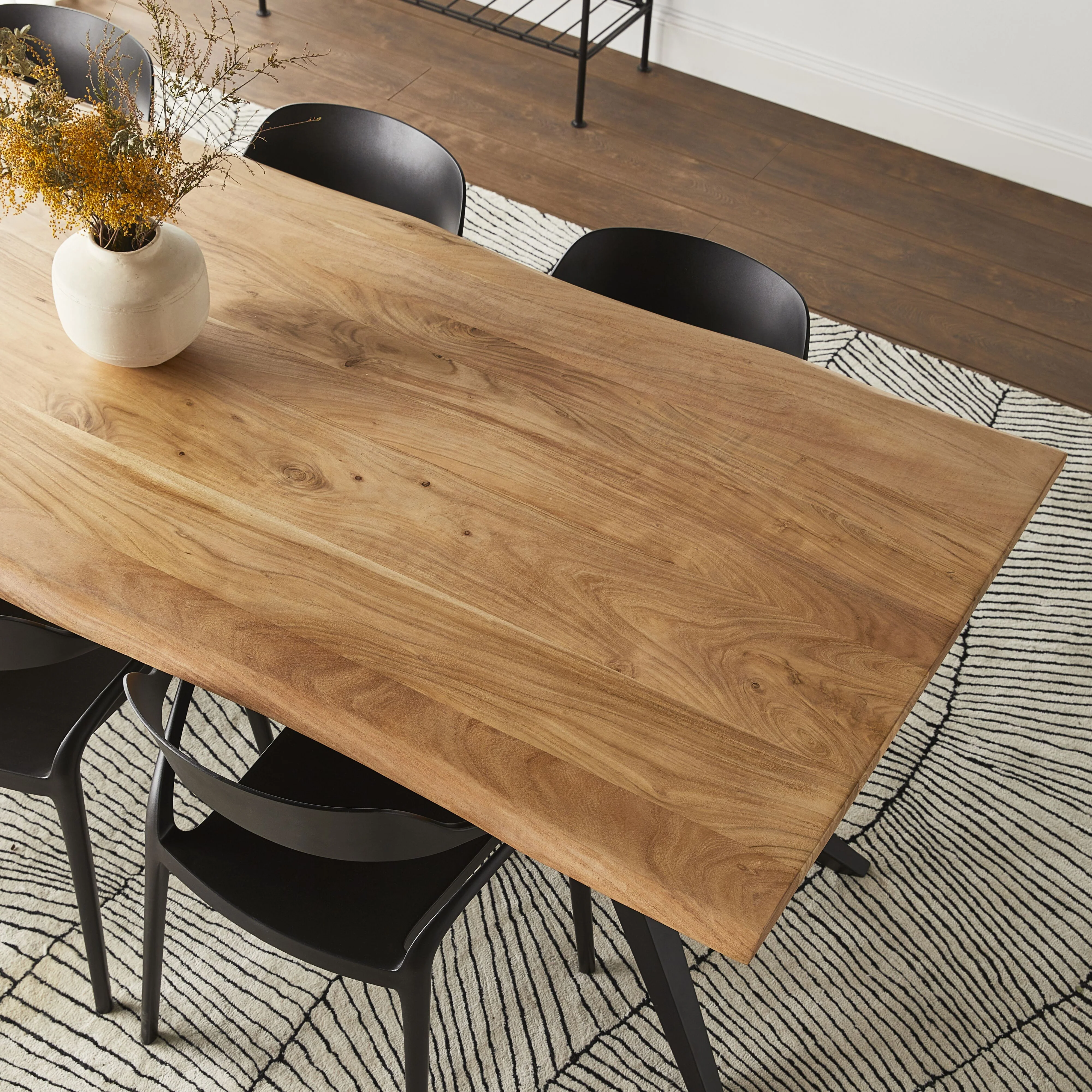 River Live Edge Timber Dining Table 240cm - Image 8