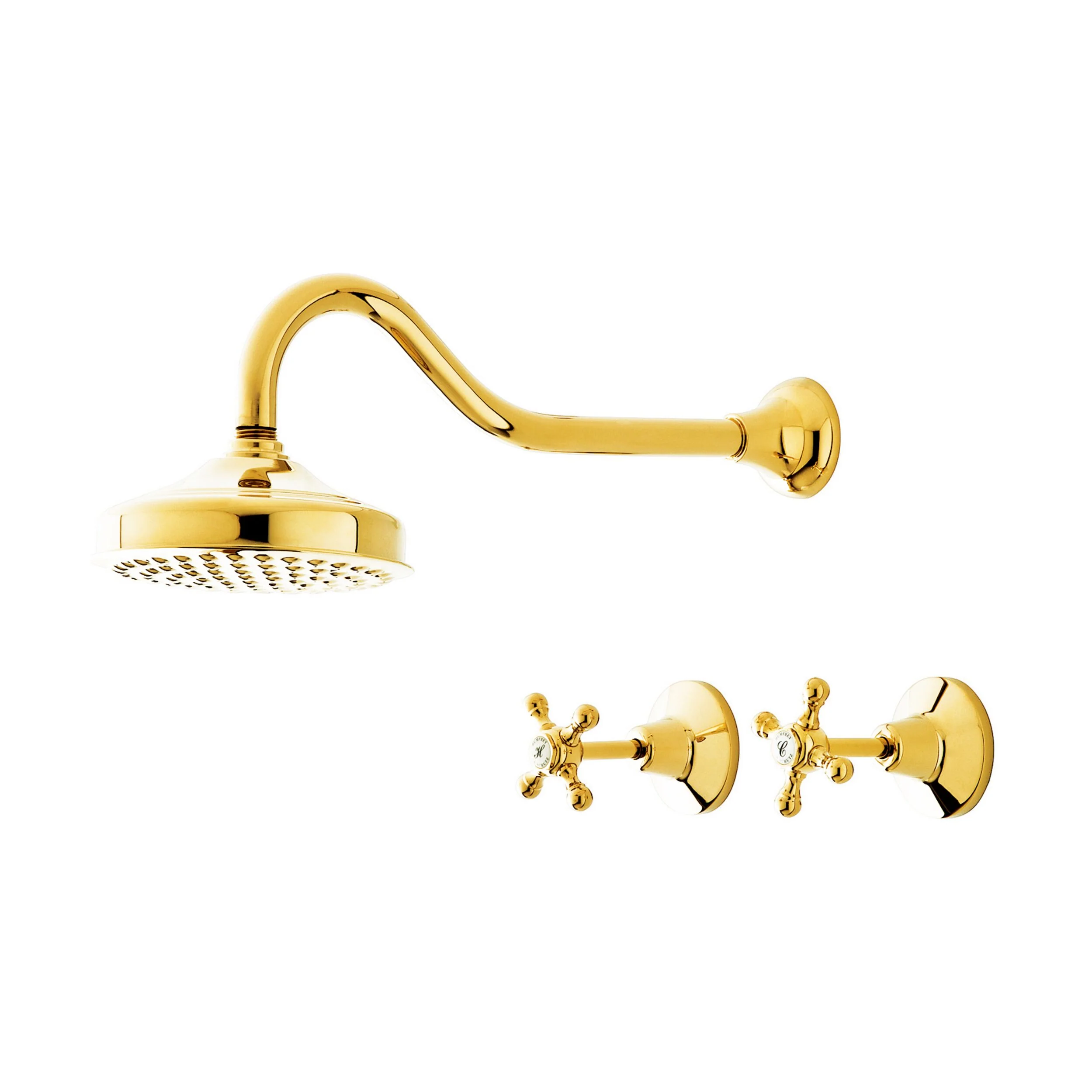 Rochelle 6in Shower Set PVD - Image 2