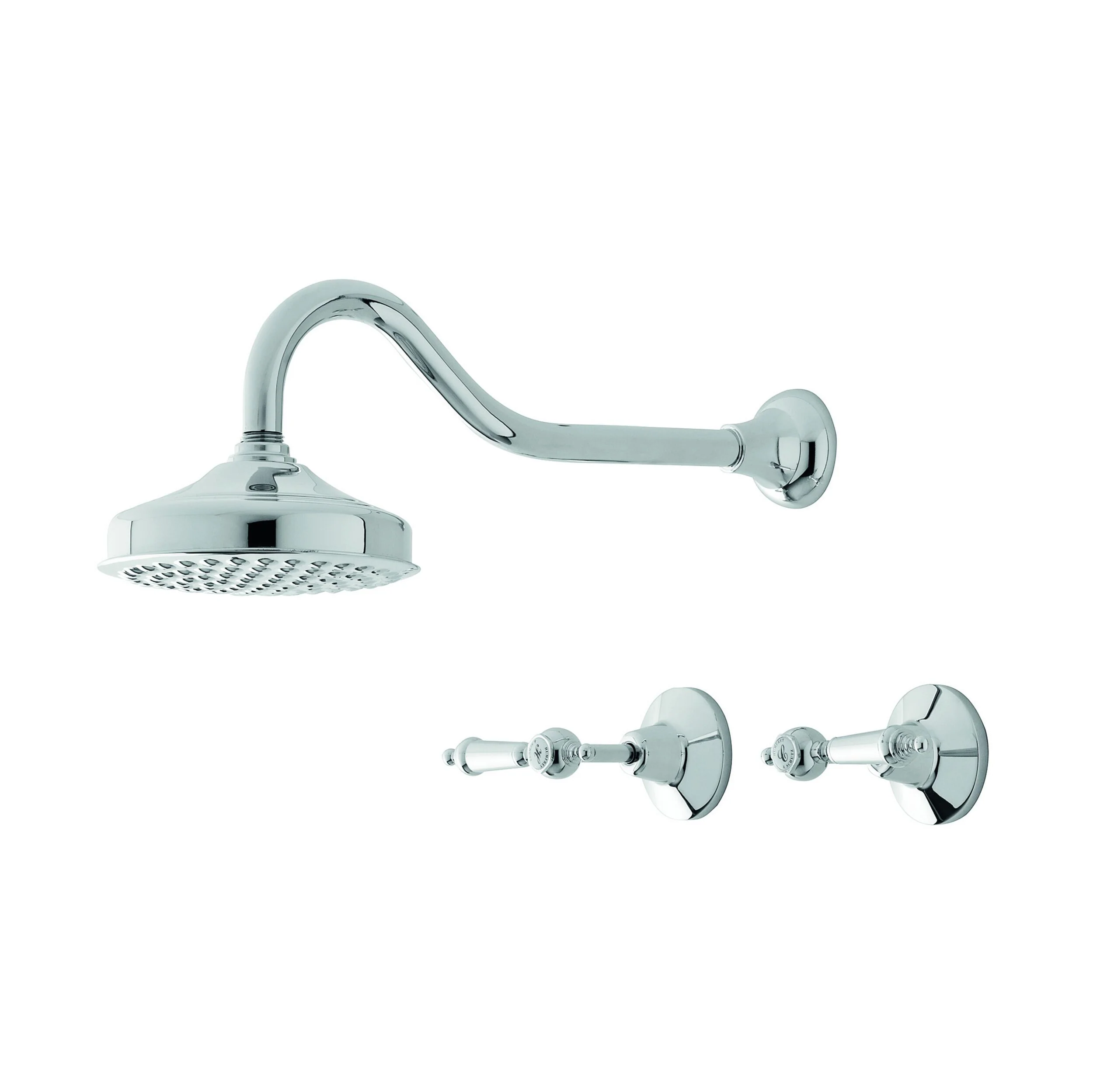 Rochelle Lever 6in Shower Set Chrome - Image 2