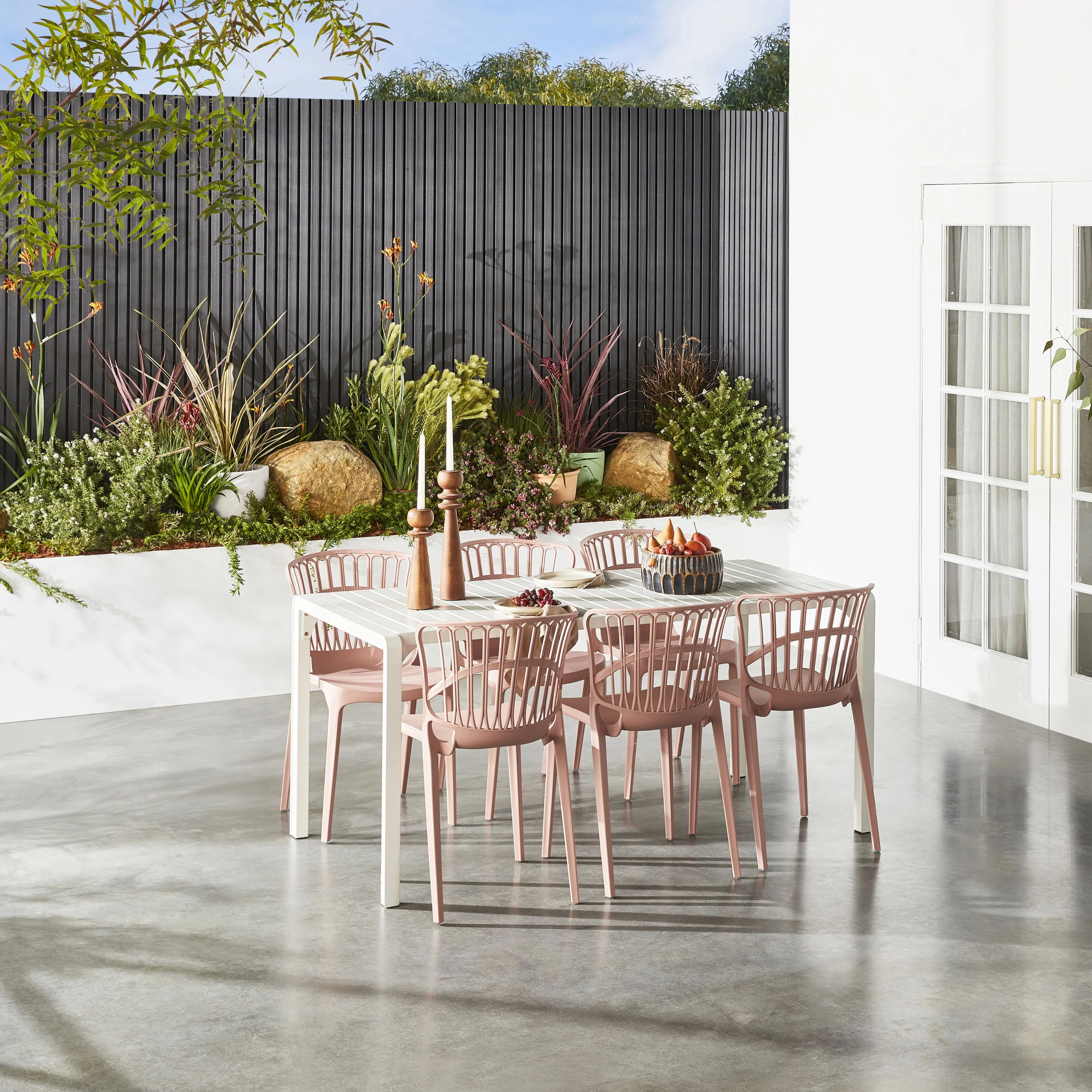 Romy Dining Chair Blush - Image 6