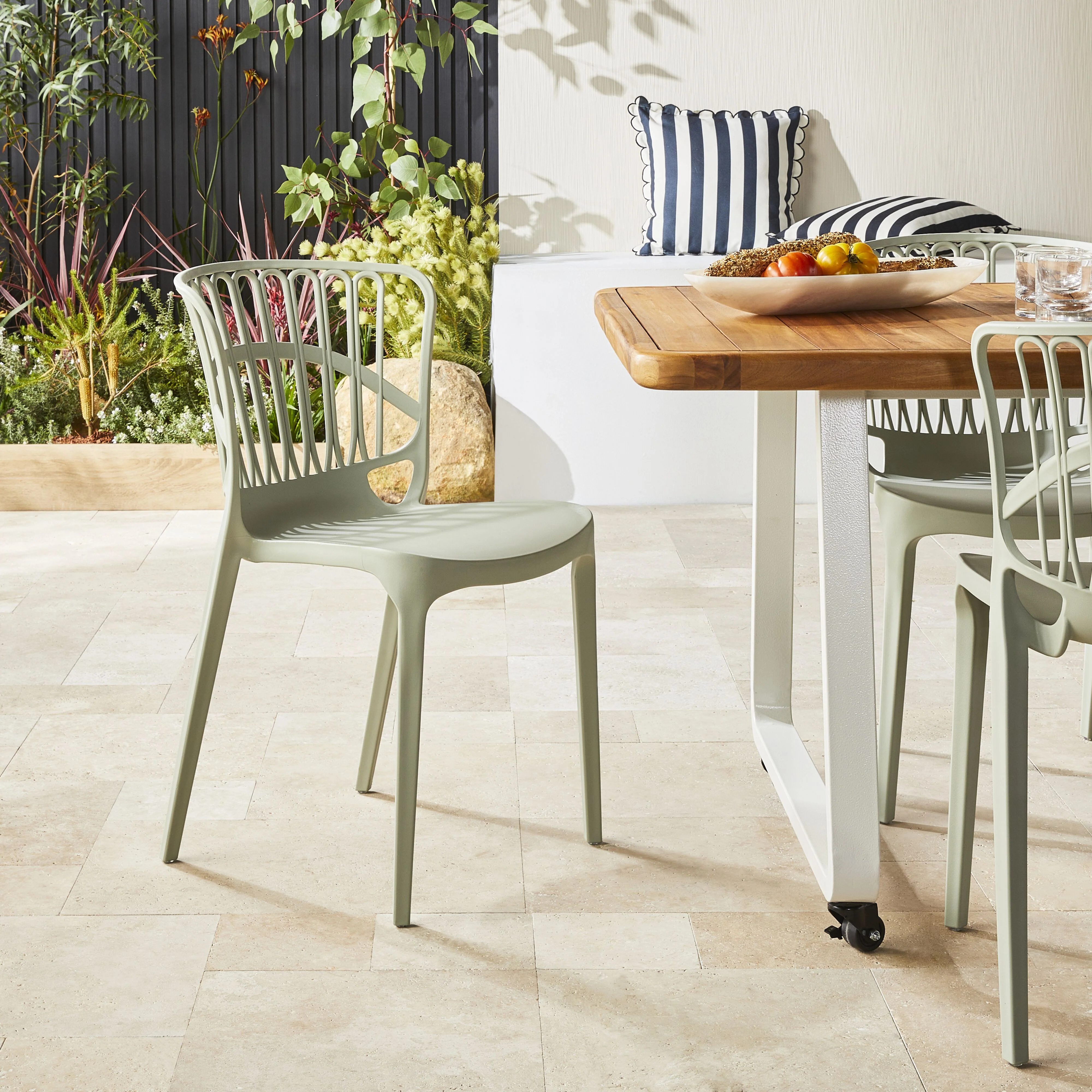 Romy Dining Chair Sage Green - Image 6