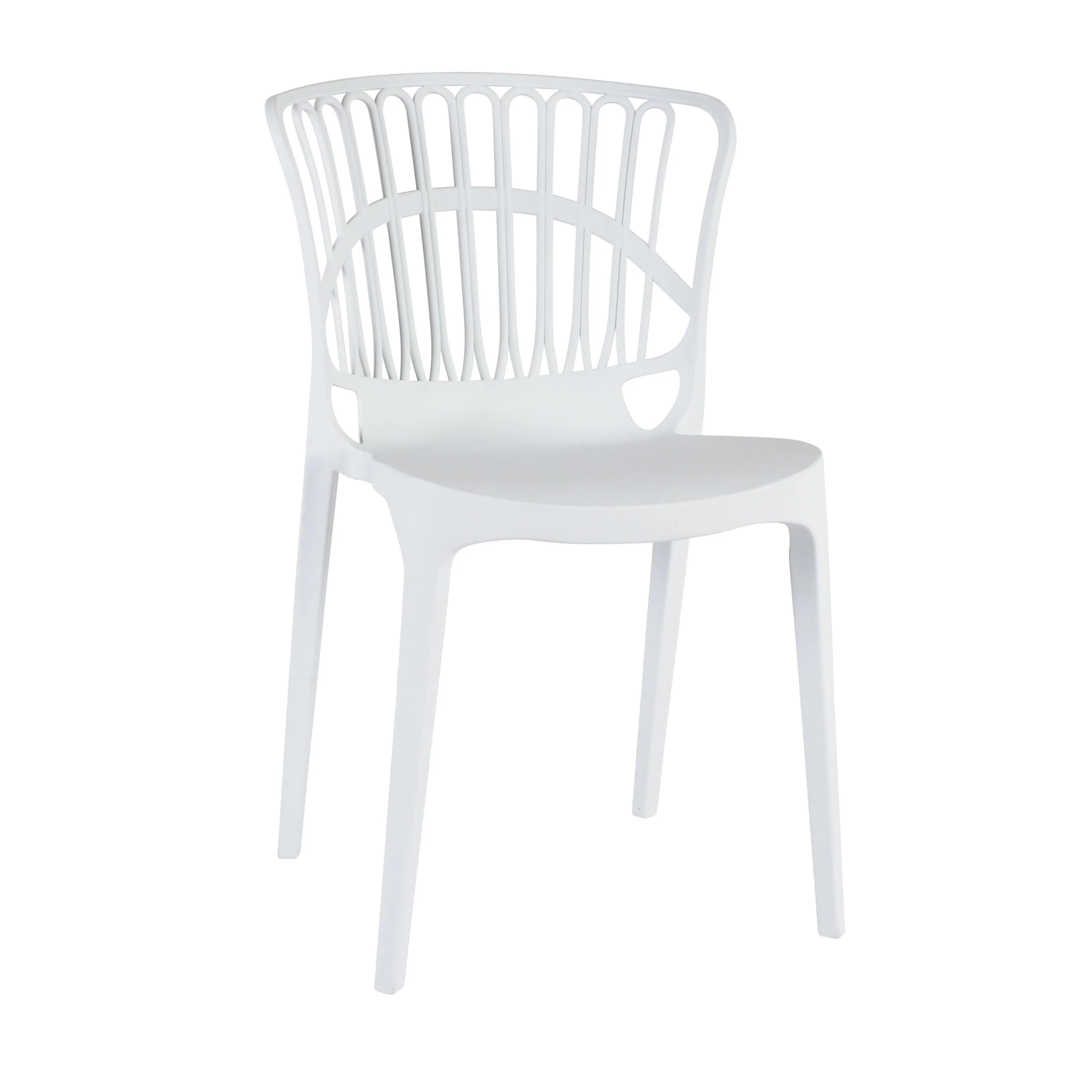 Romy Dining Chair White - Image 2