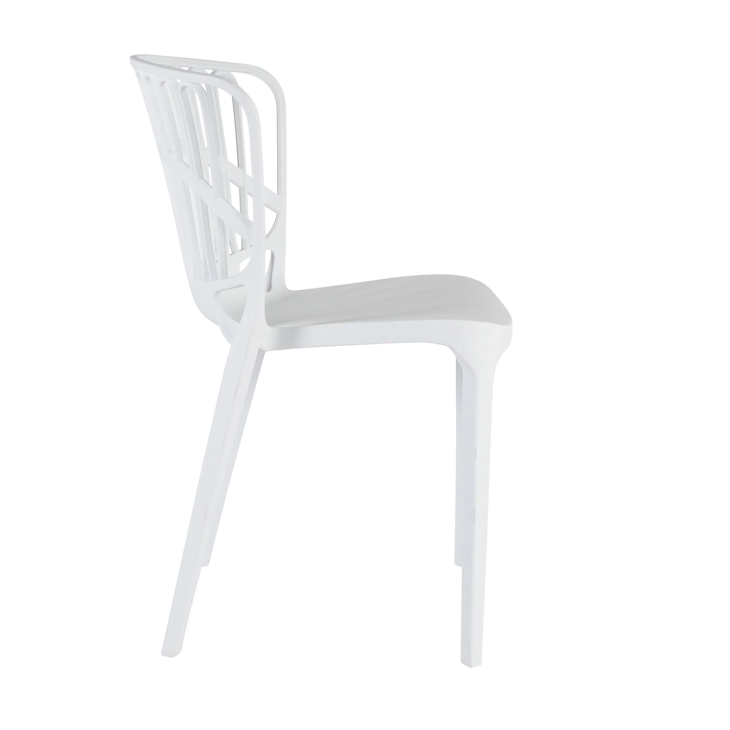 Romy Dining Chair White - Image 3