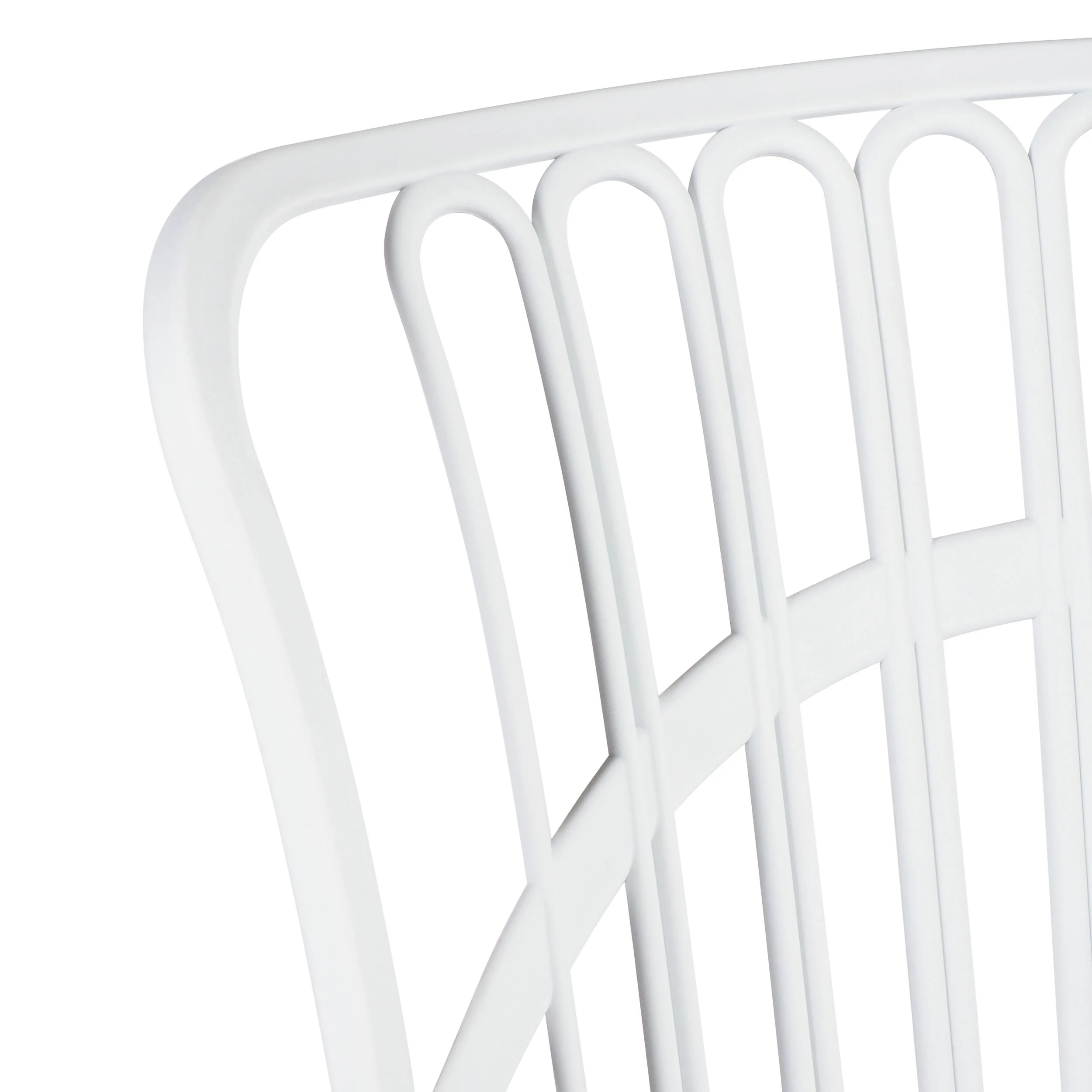Romy Dining Chair White - Image 4