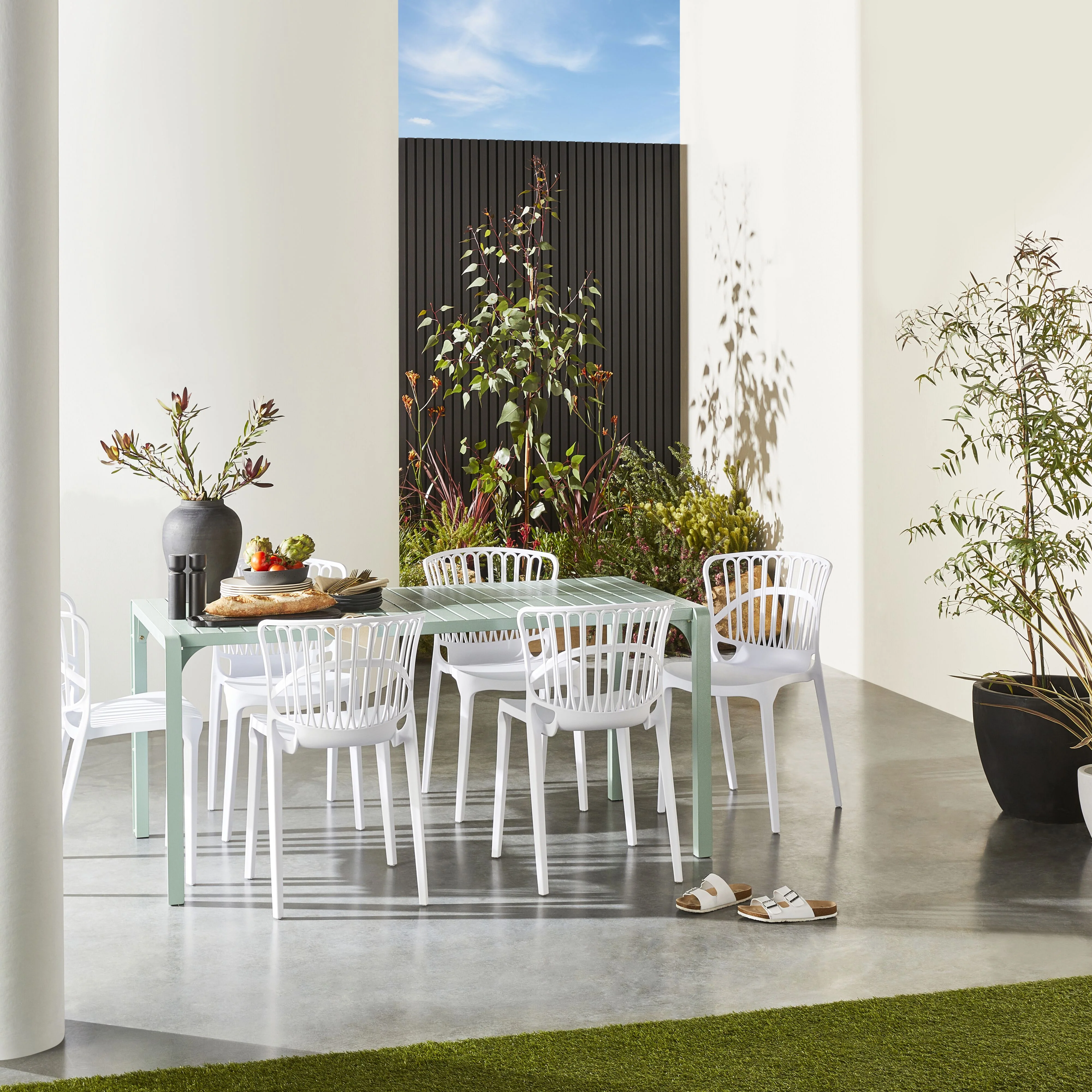 Romy Dining Chair White - Image 5