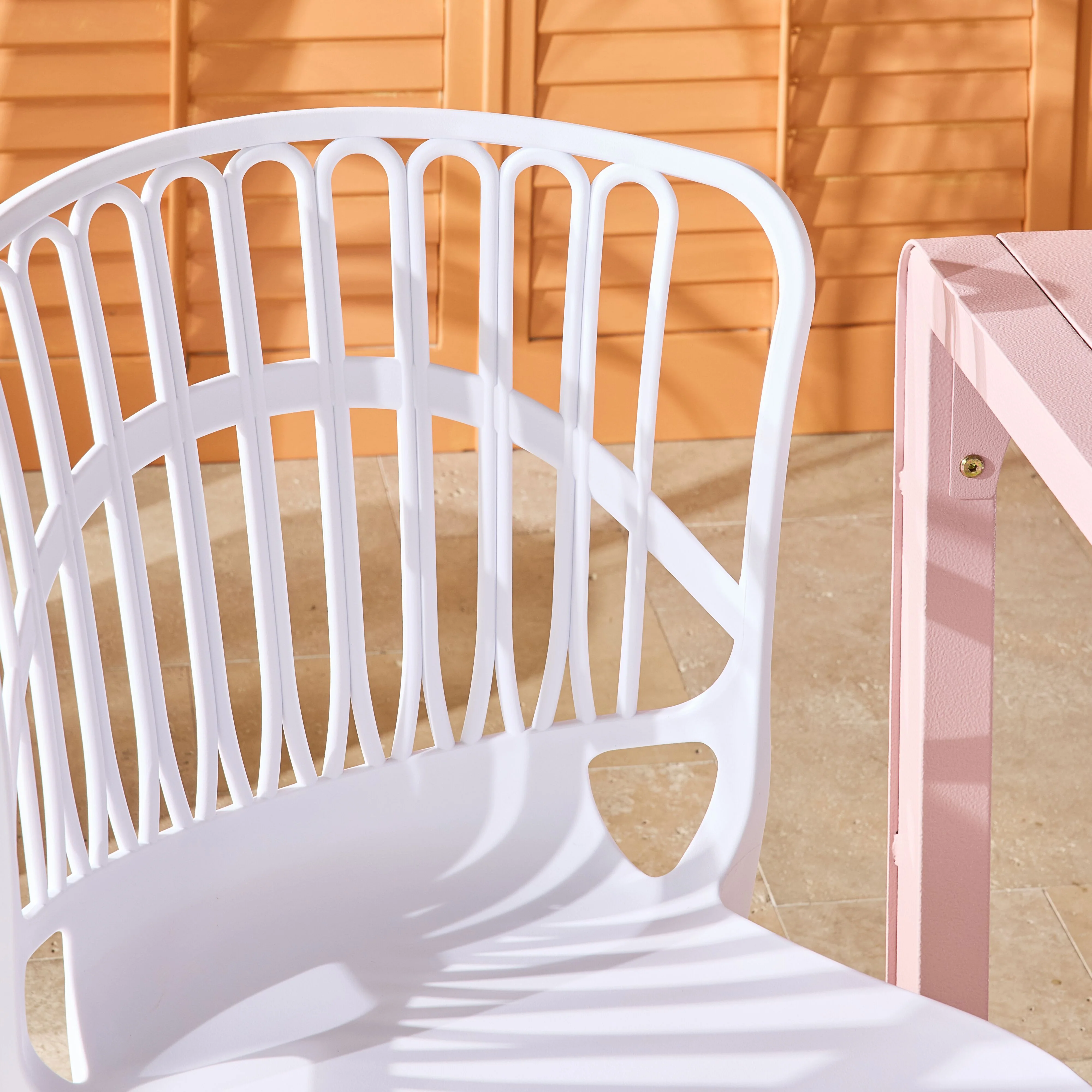 Romy Dining Chair White - Image 9