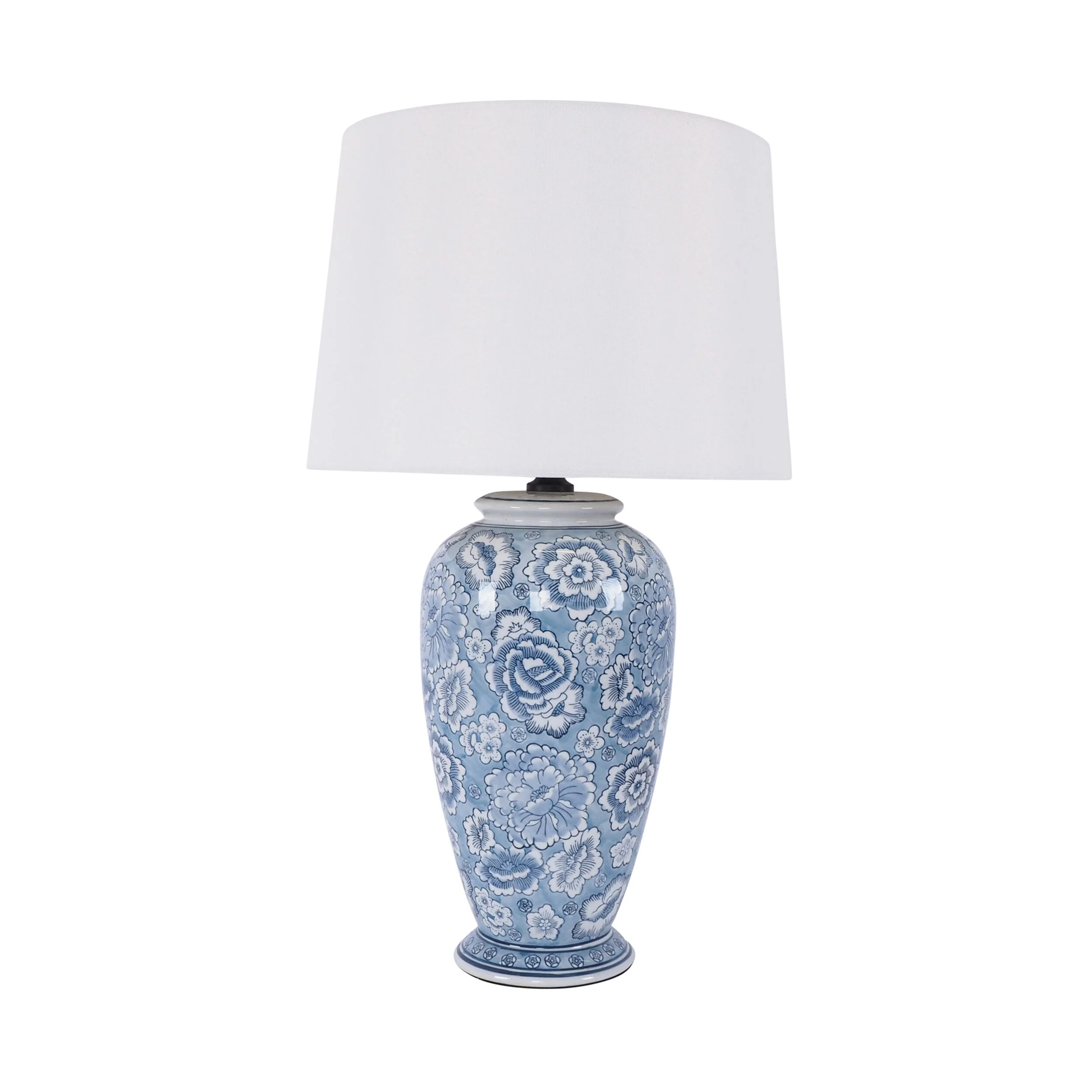 Rose Bush Ceramic Jar Table Lamp 67cm - Image 2