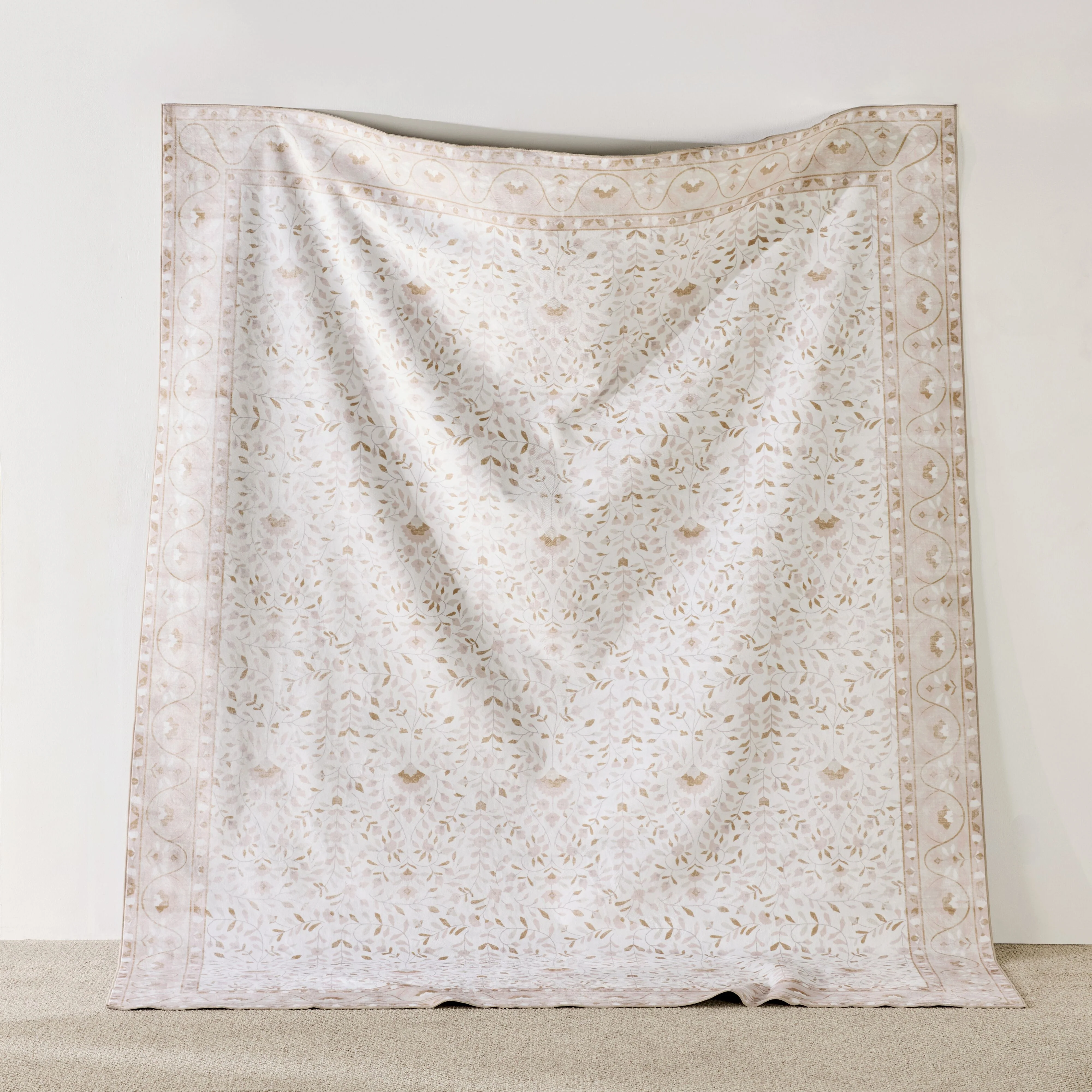 Roselle Silky Soft Washable Rug Rose Quartz 240x300cm - Image 5