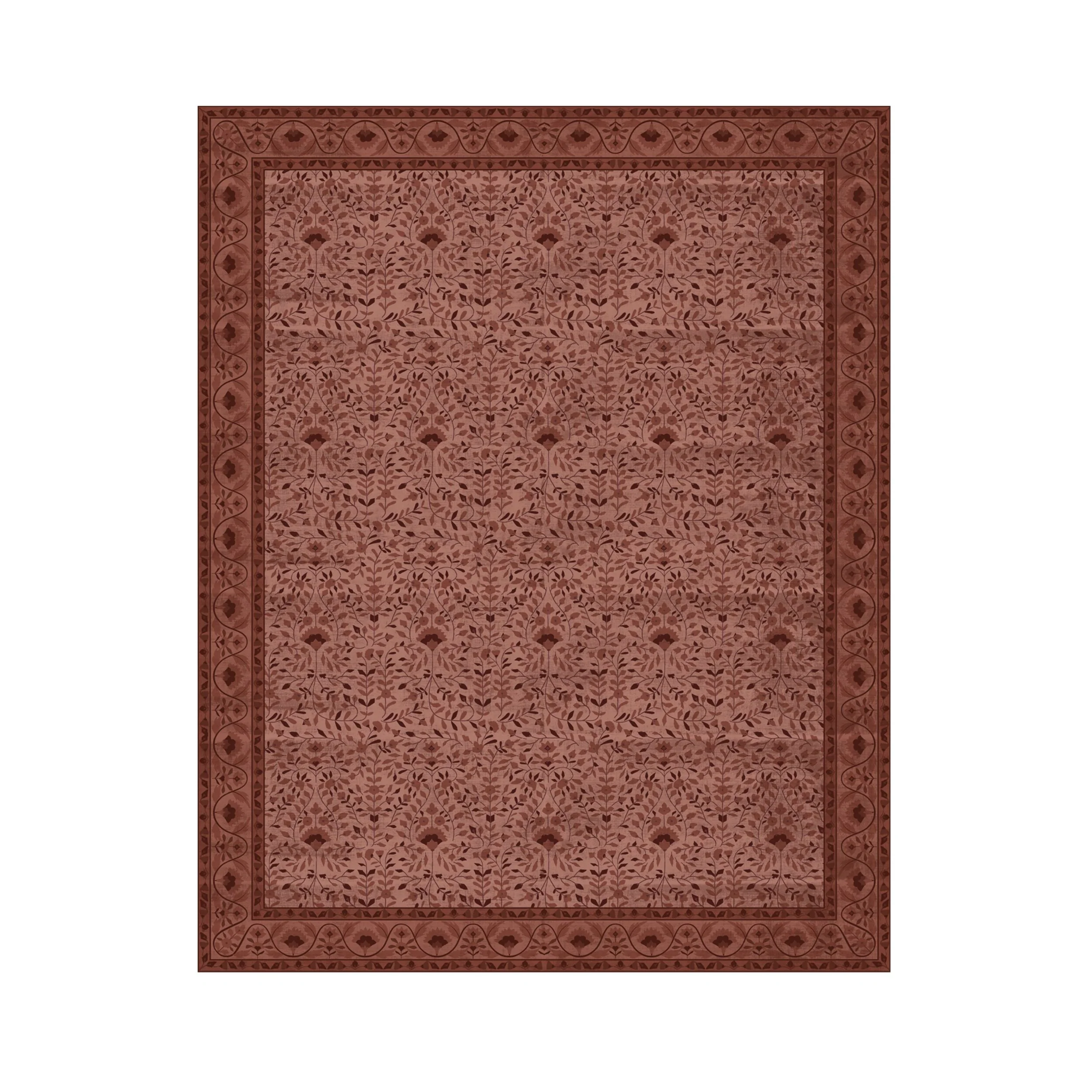 Roselle Silky Soft Washable Rug Sangria 240x300cm