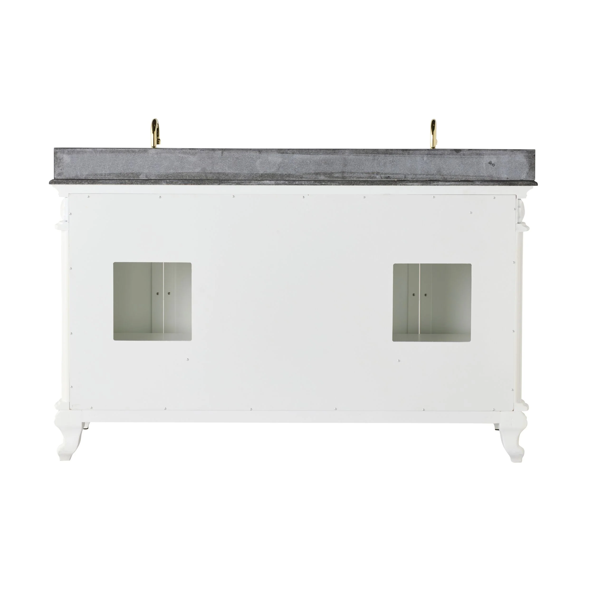 Rosette Granite Top Double Vanity White 1550mm - Image 5
