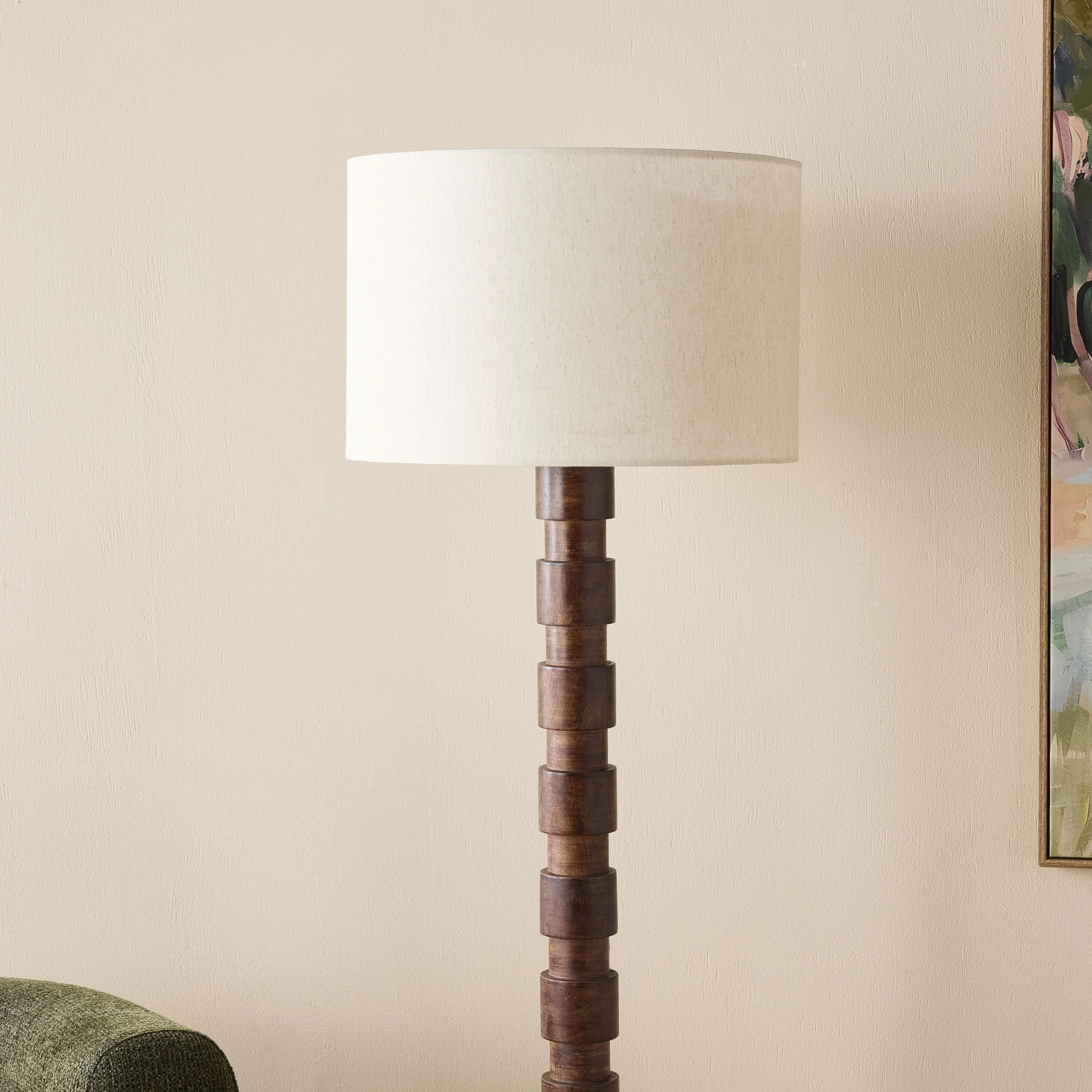 Sabela Wooden Floor Lamp 162cm - Image 7