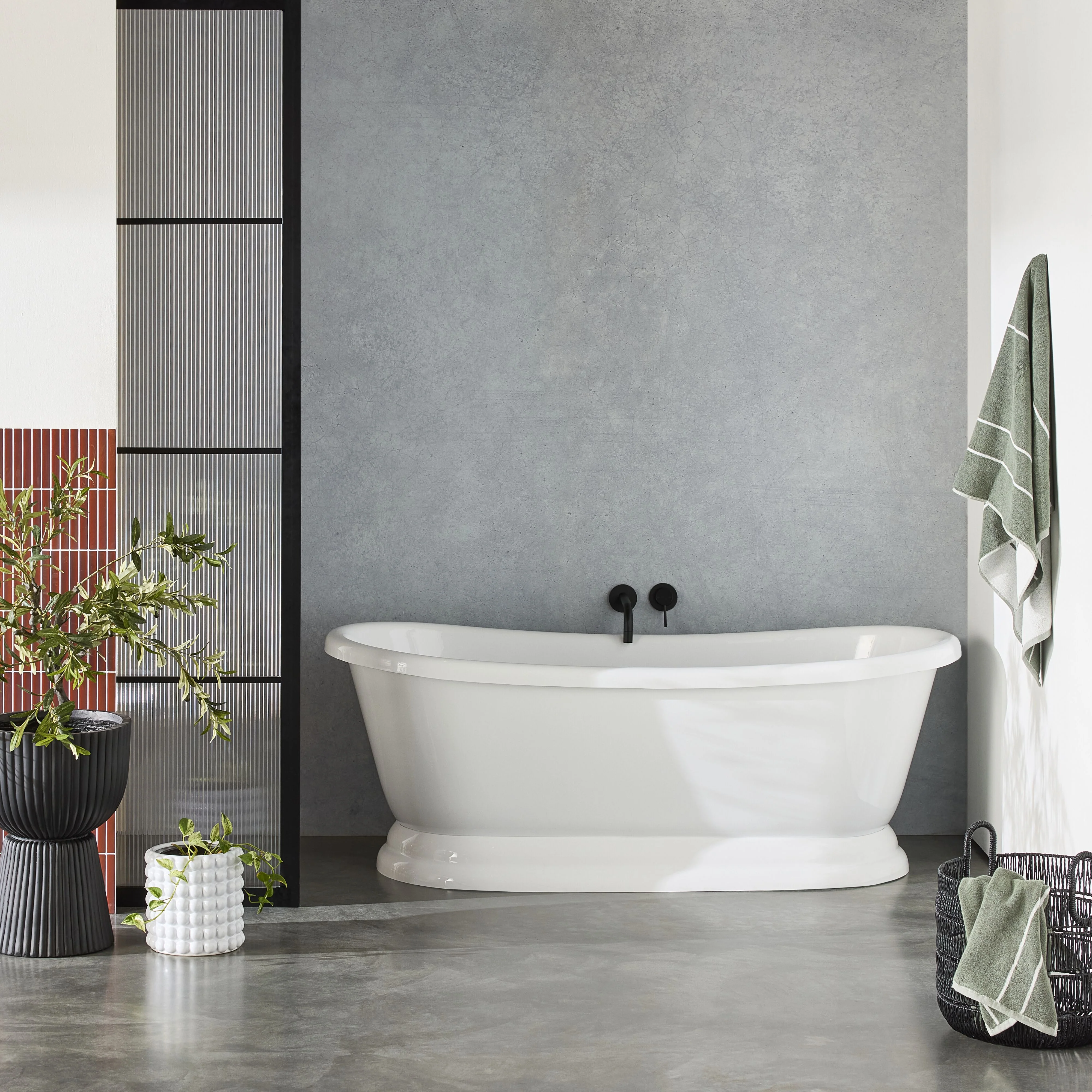 Saboma Bath 1700mm White - Image 6