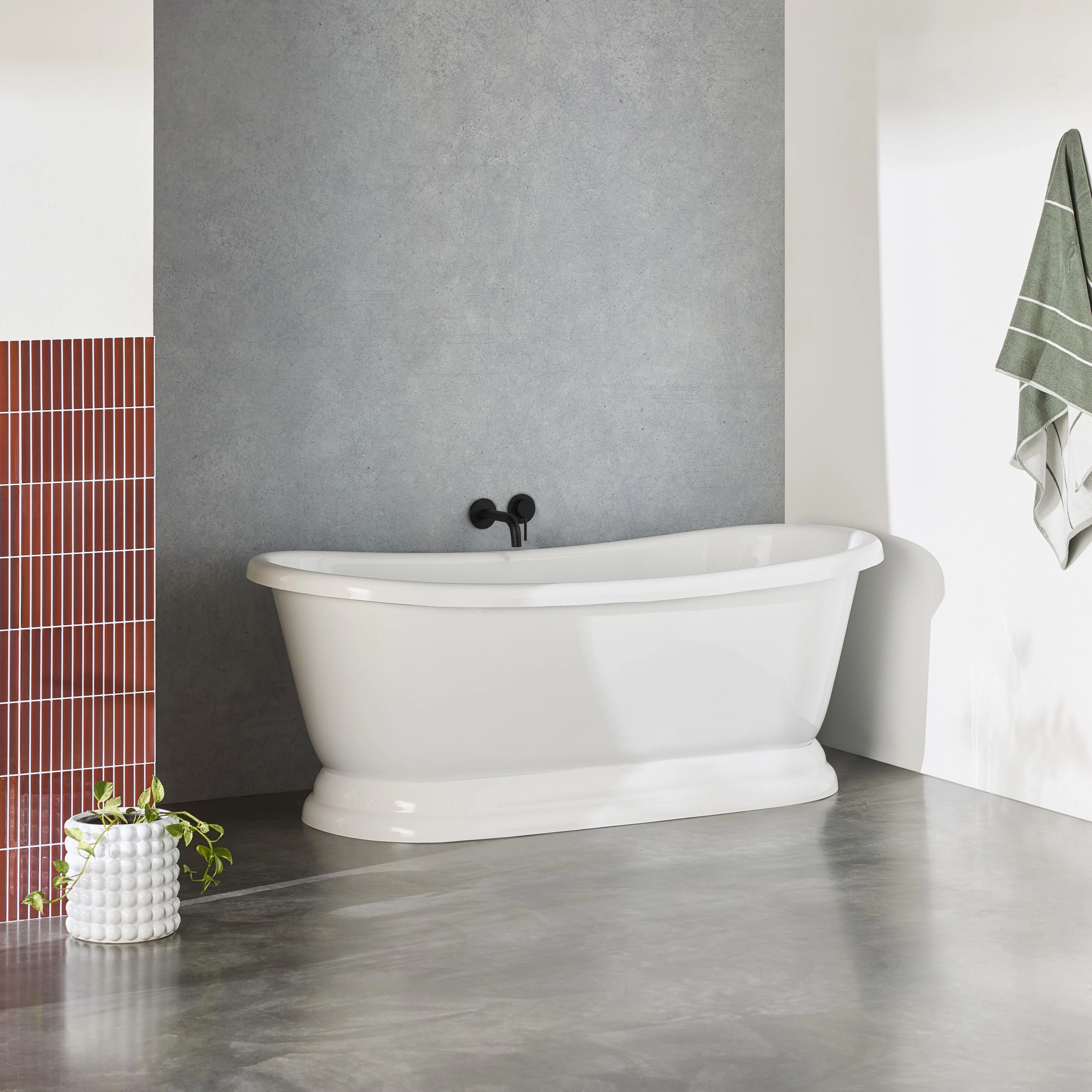 Saboma Bath 1700mm White - Image 7