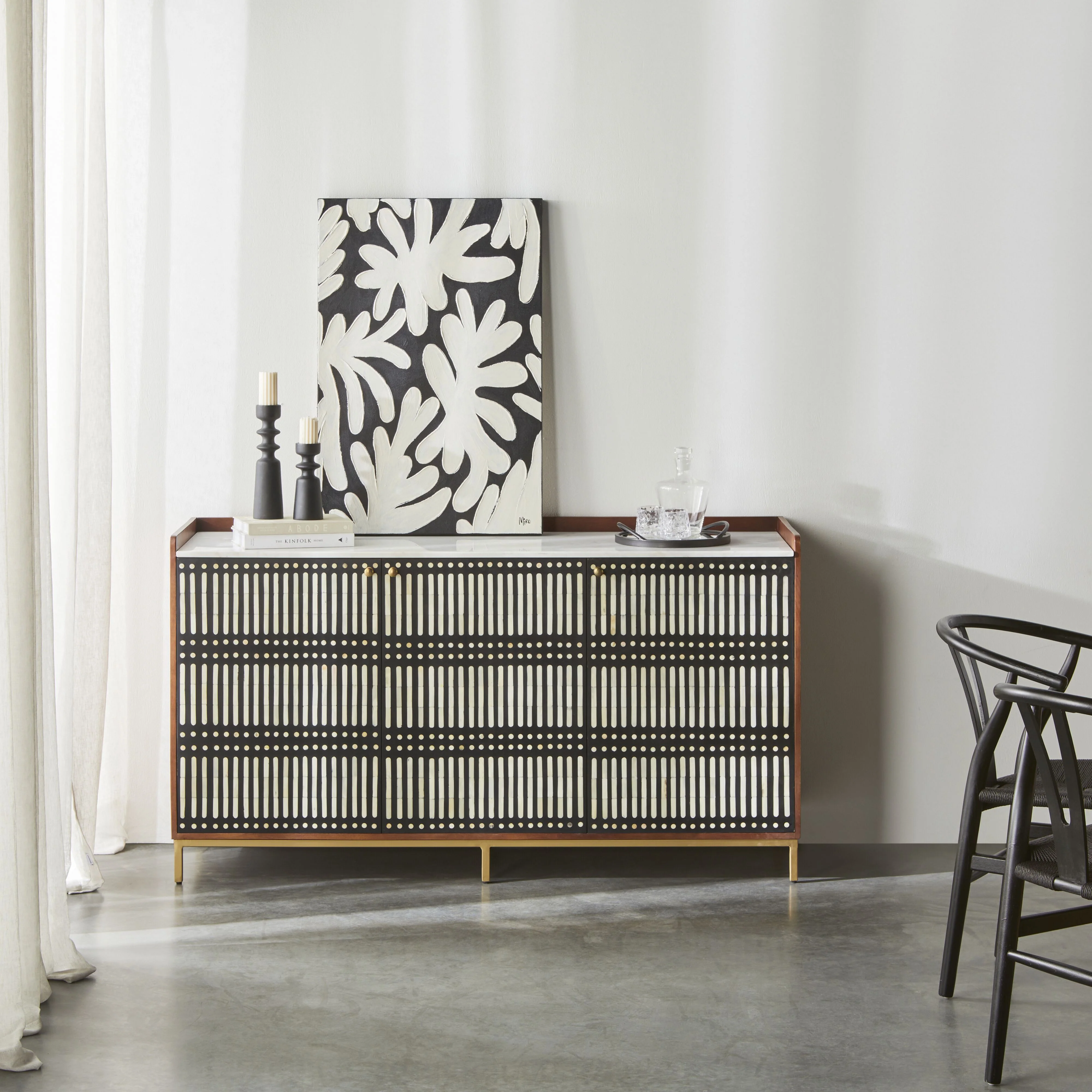 Sadara Bone Inlay Sideboard - Image 10