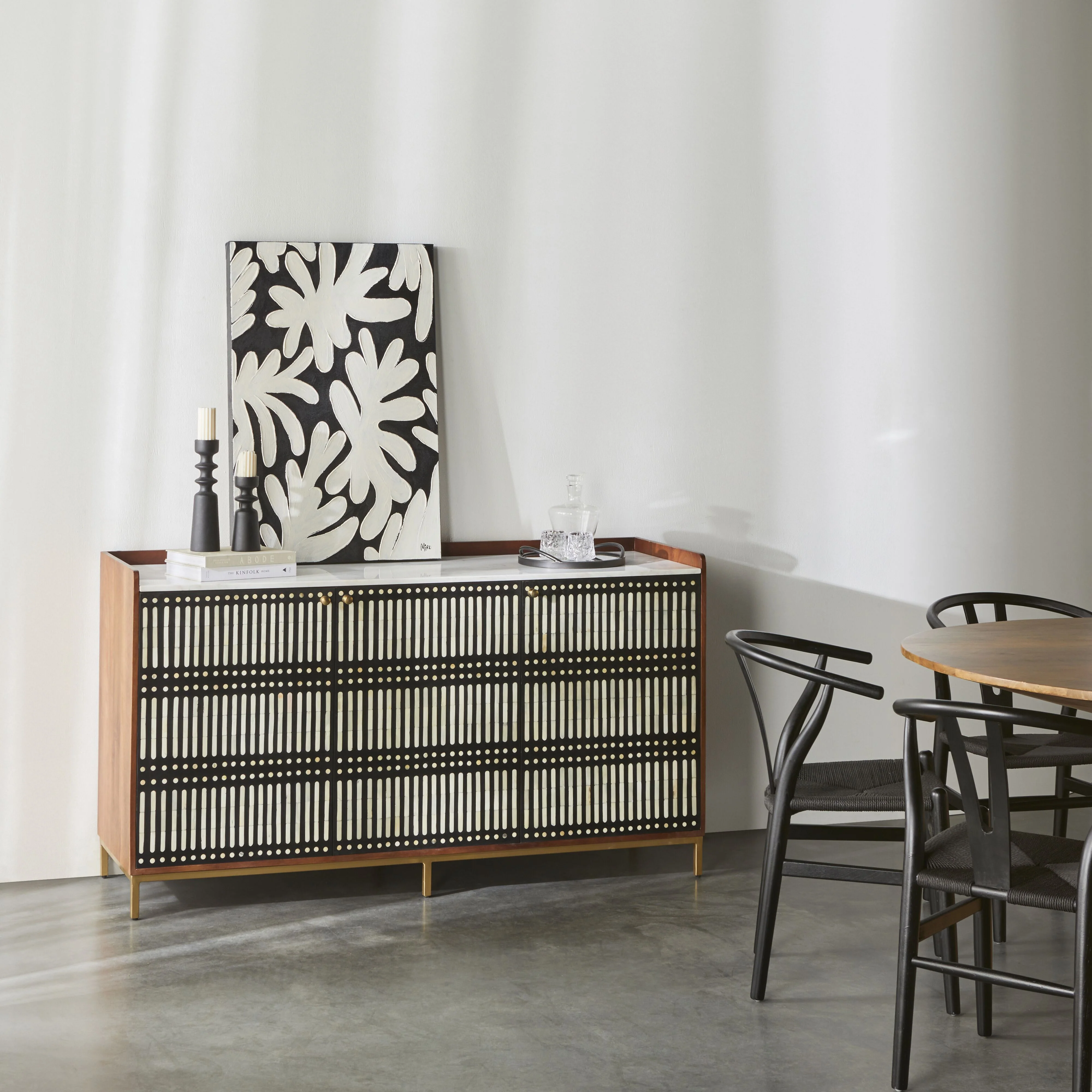 Sadara Bone Inlay Sideboard - Image 11