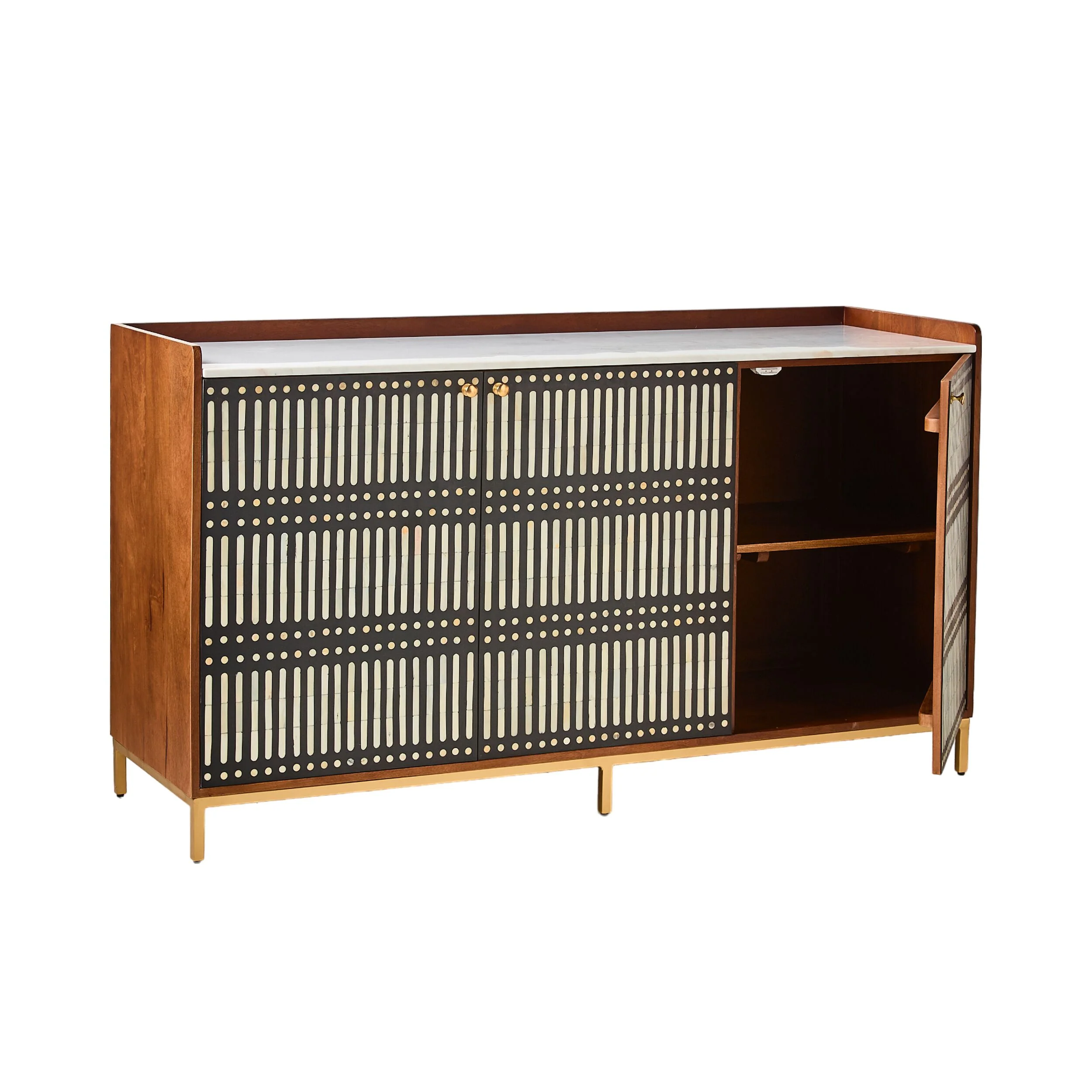 Sadara Bone Inlay Sideboard - Image 4
