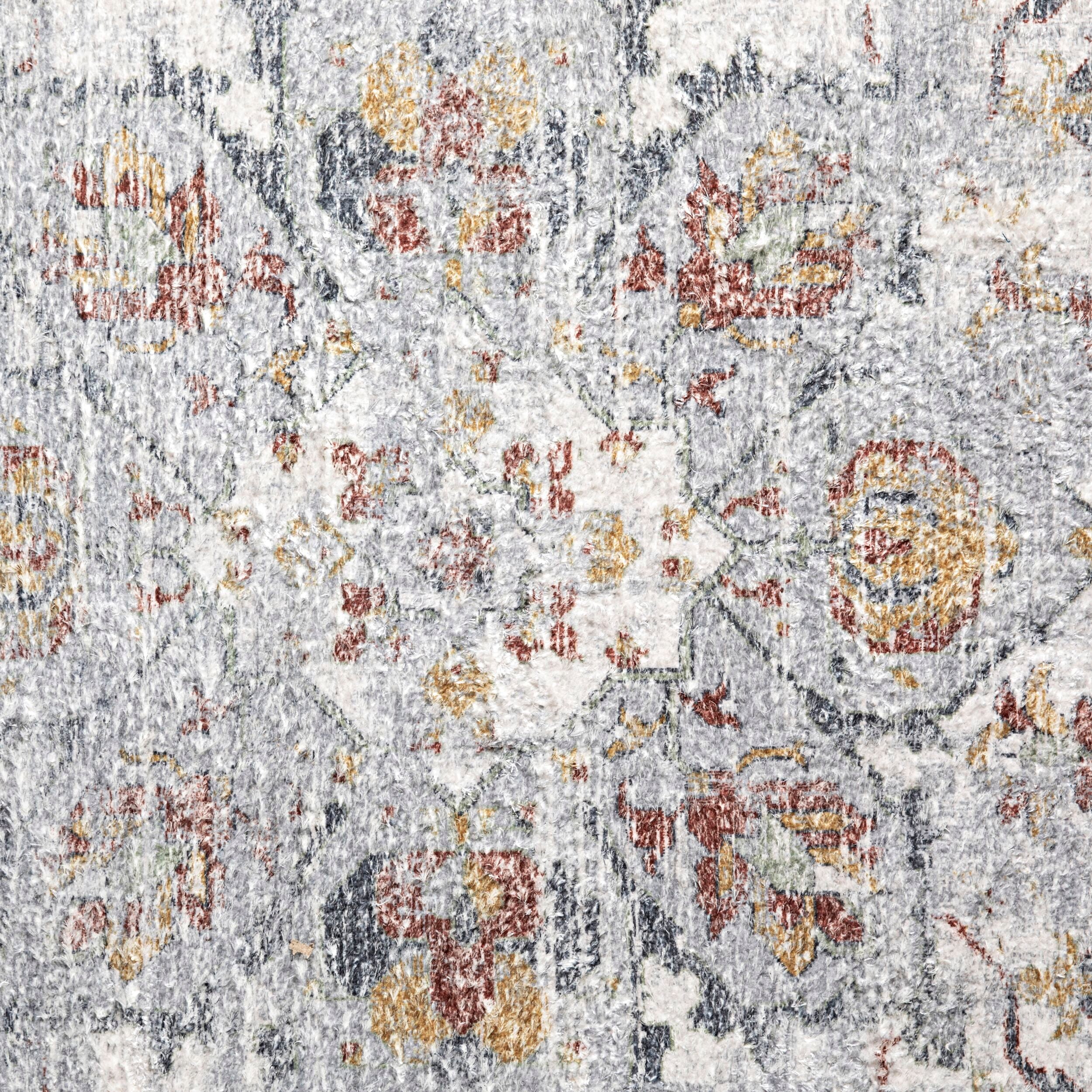 Sahara Turkish-Style Soft Grey Rug 240x150cm - Image 2