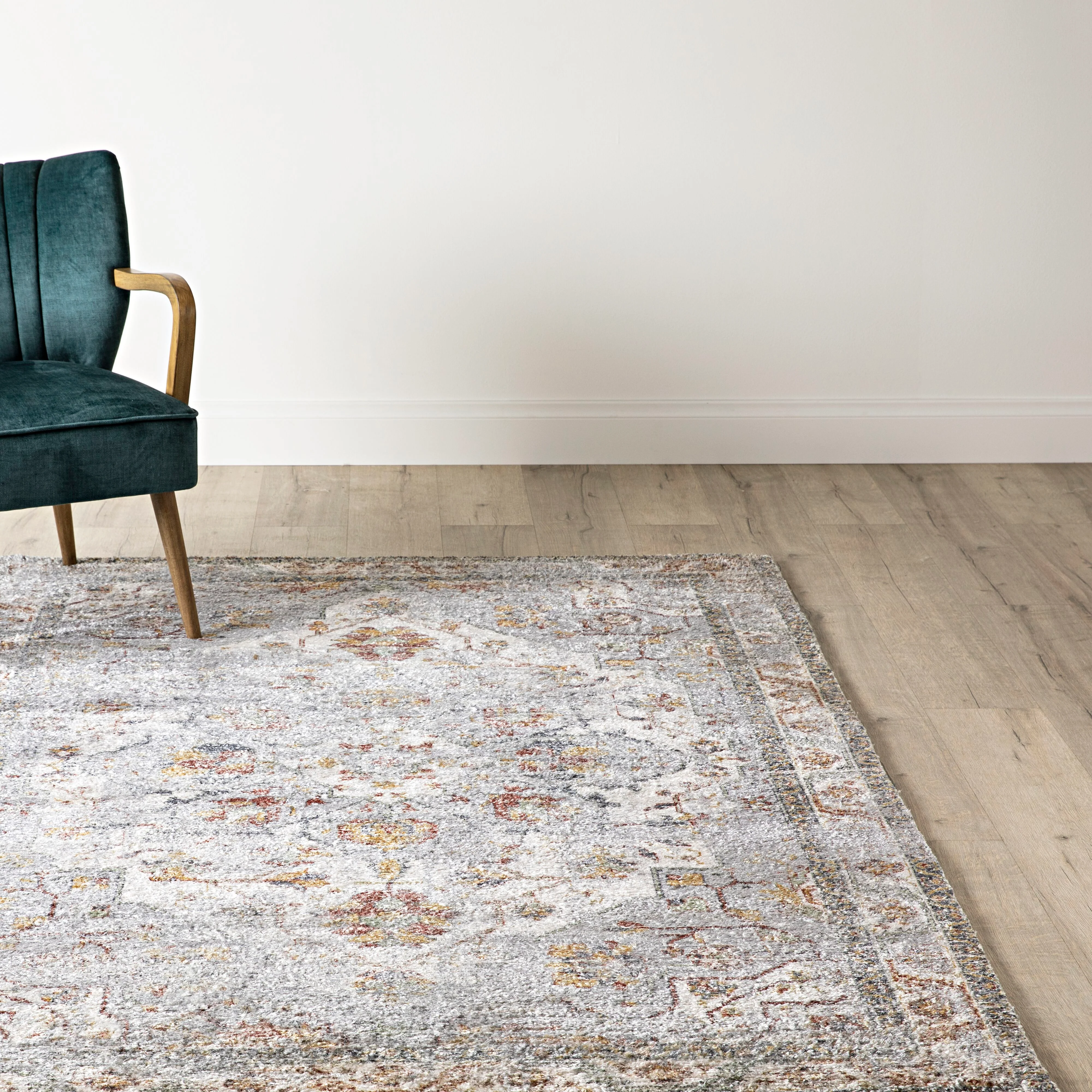 Sahara Turkish-Style Soft Grey Rug 240x150cm - Image 5