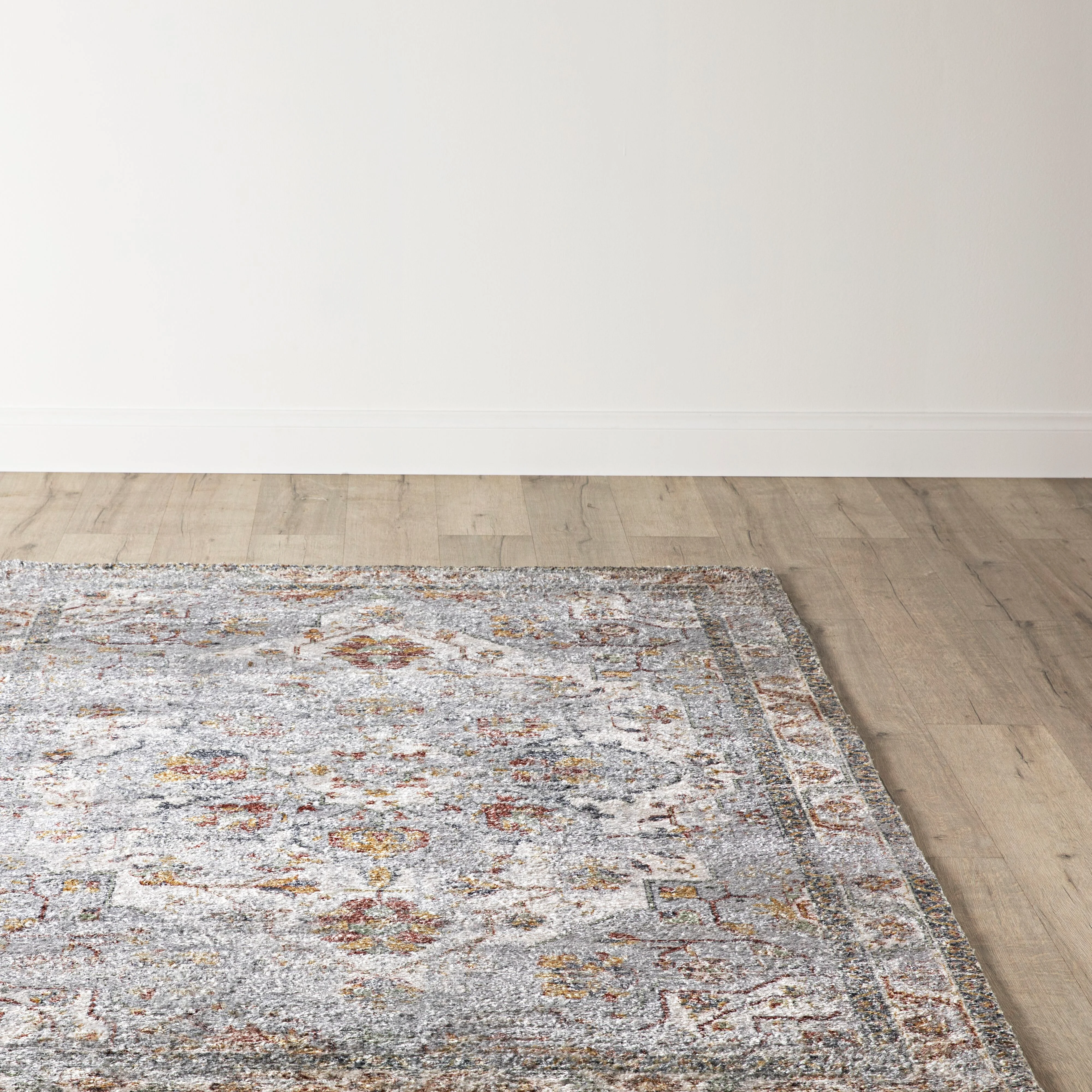 Sahara Turkish-Style Soft Grey Rug 240x150cm - Image 6