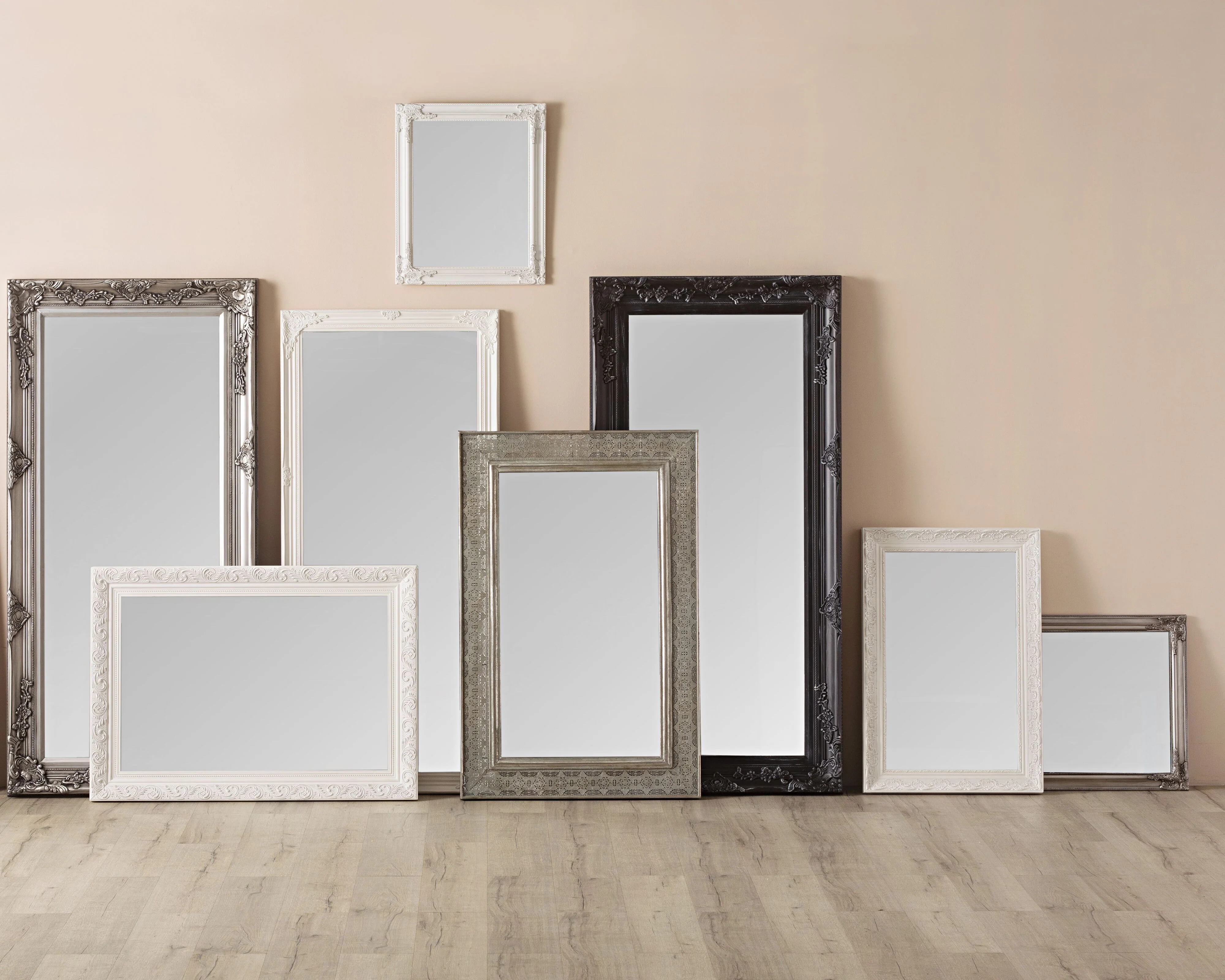 Sai Mirror Antique Silver 174x84cm - Image 3