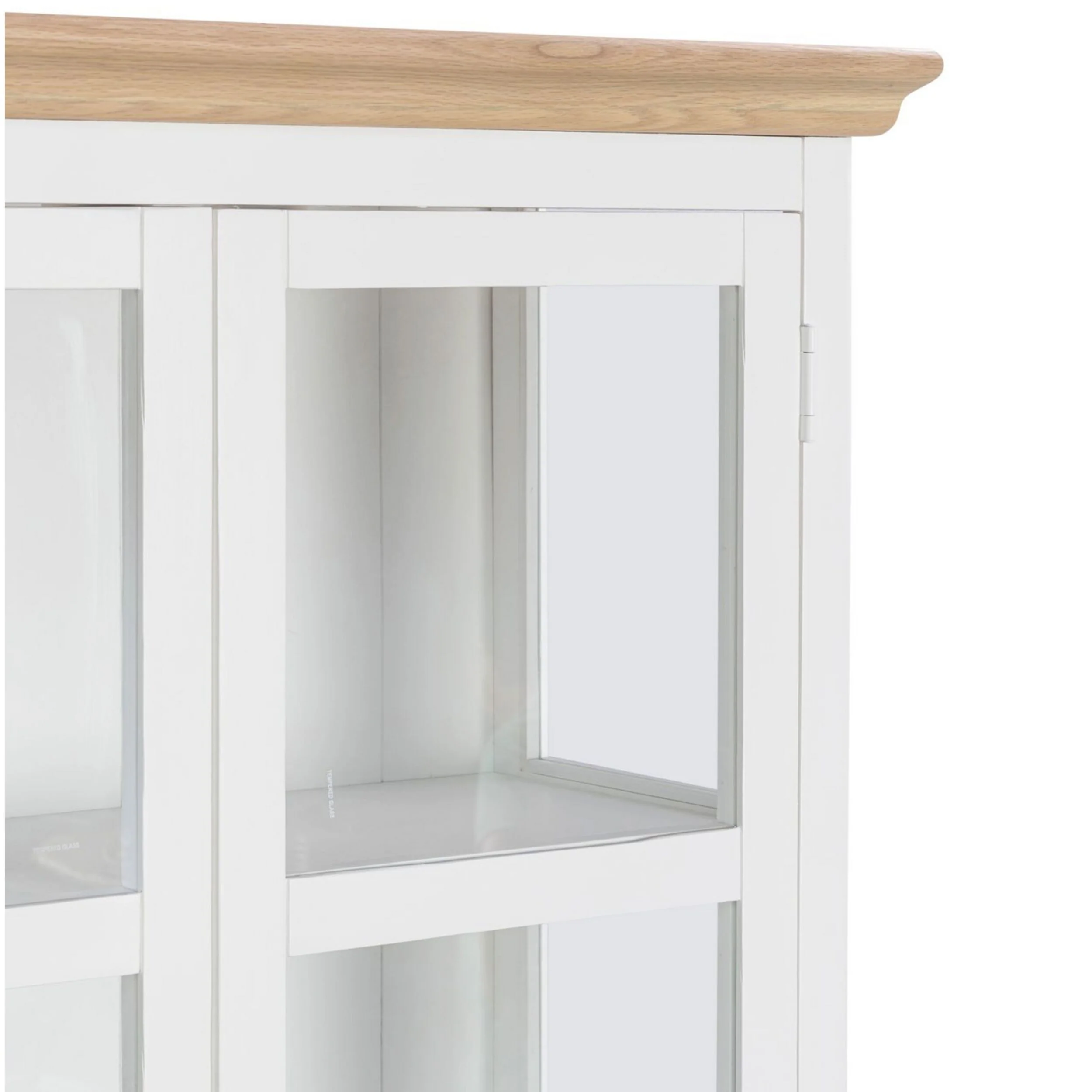 Saige Display Cabinet 90 x 195cm - Image 5
