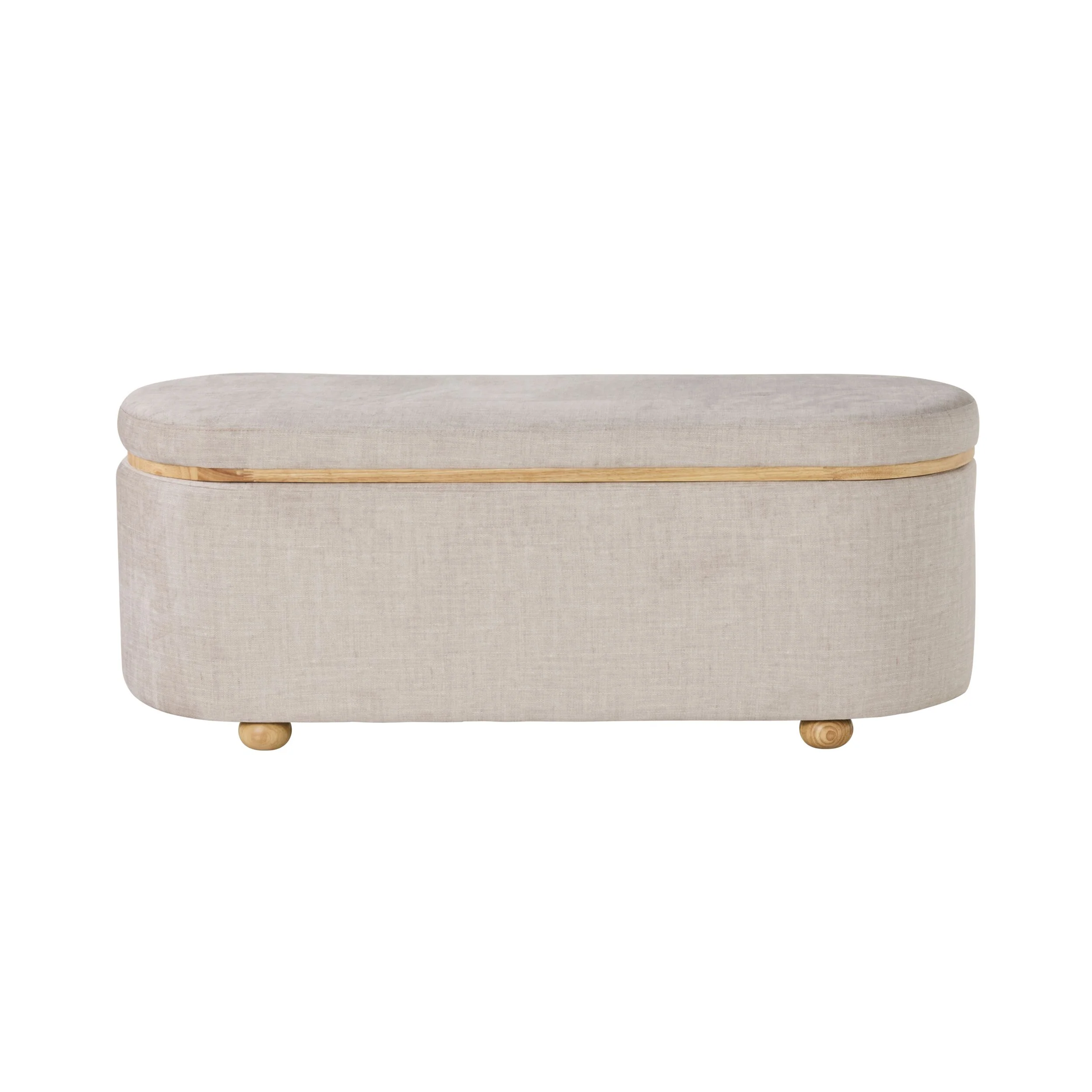 Sallie Storage Bench Aura Pecan