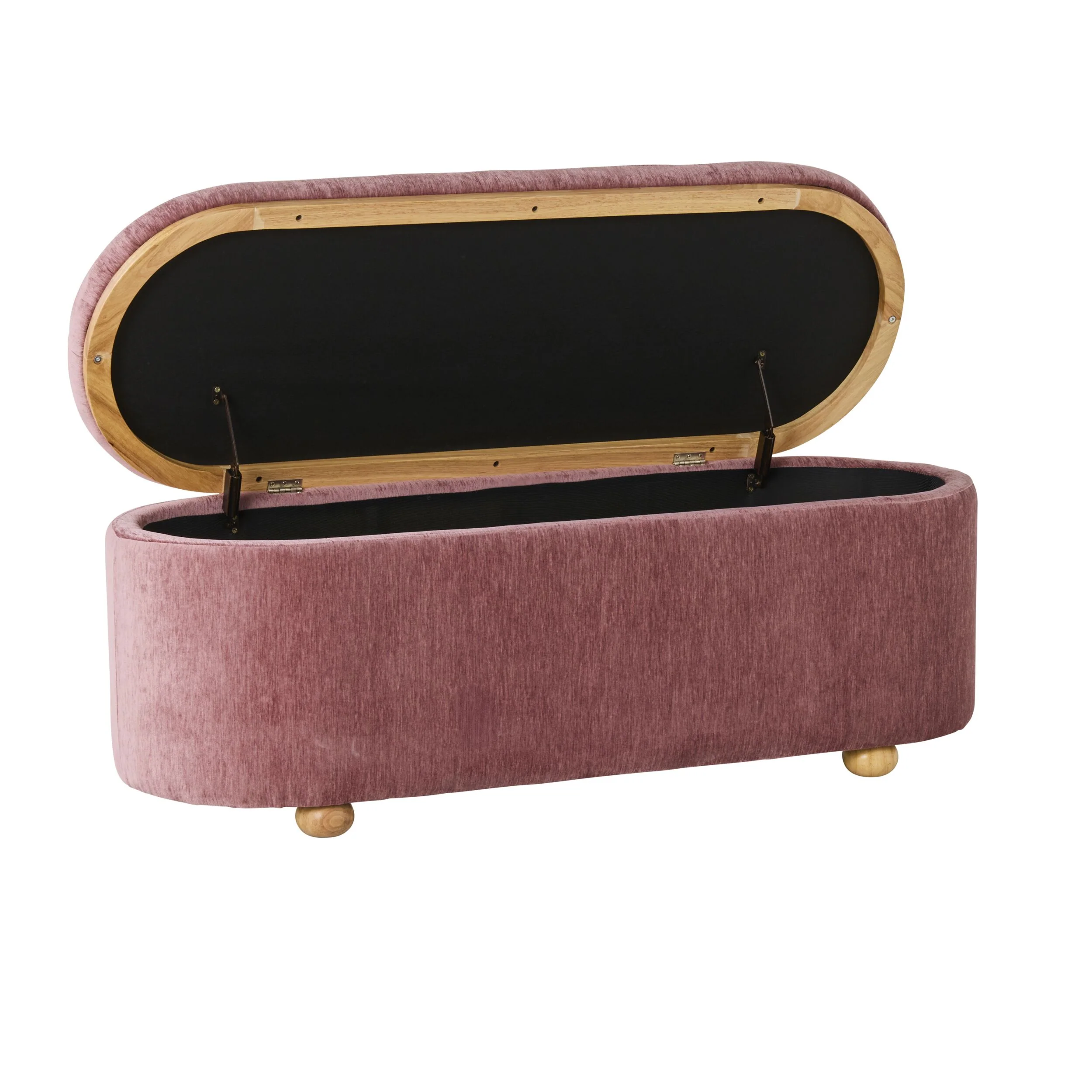 Sallie Storage Bench Cascade Blush - Image 3