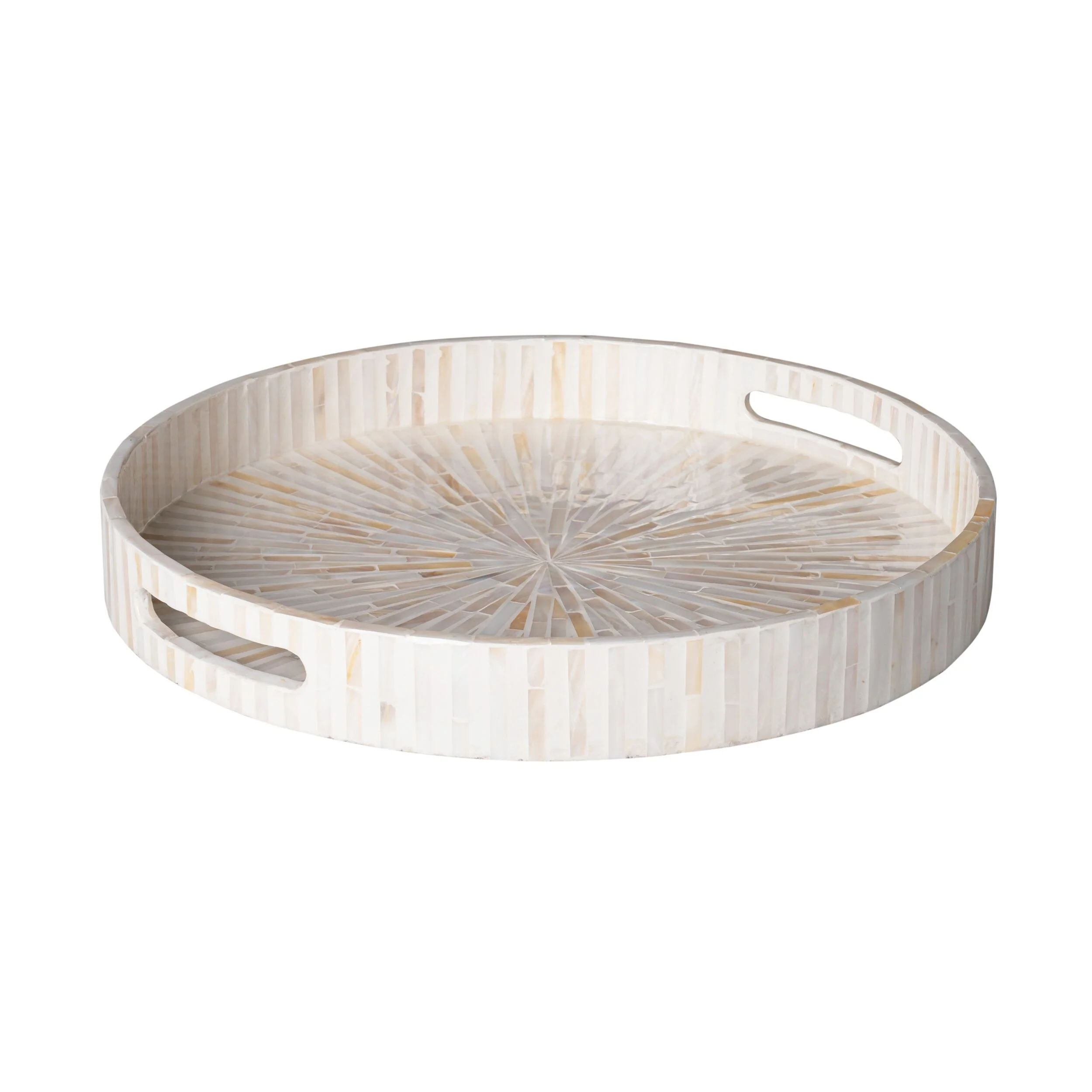 Samal Capiz Round Tray - Image 2