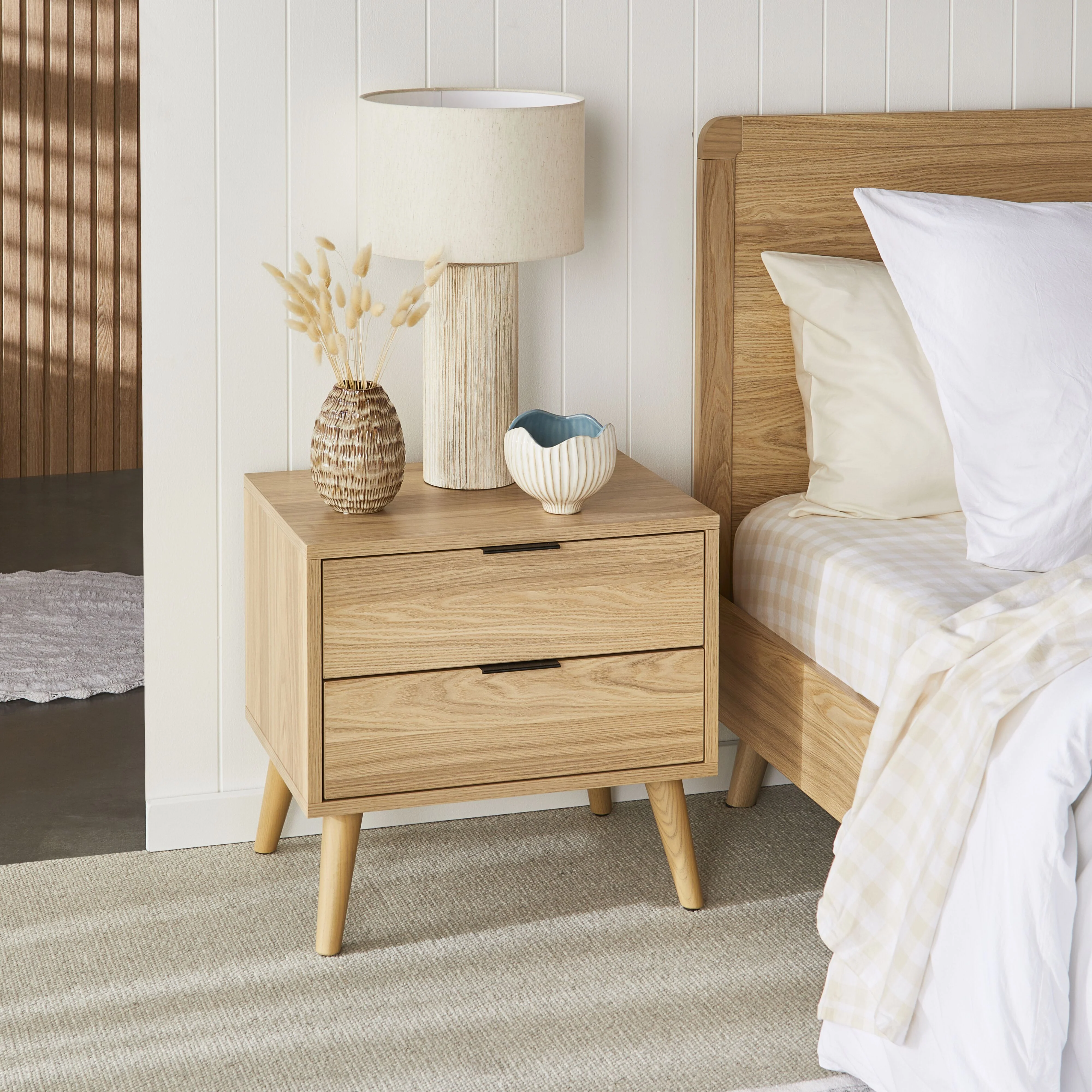 Samara Wooden Table Lamp 51cm - Image 7