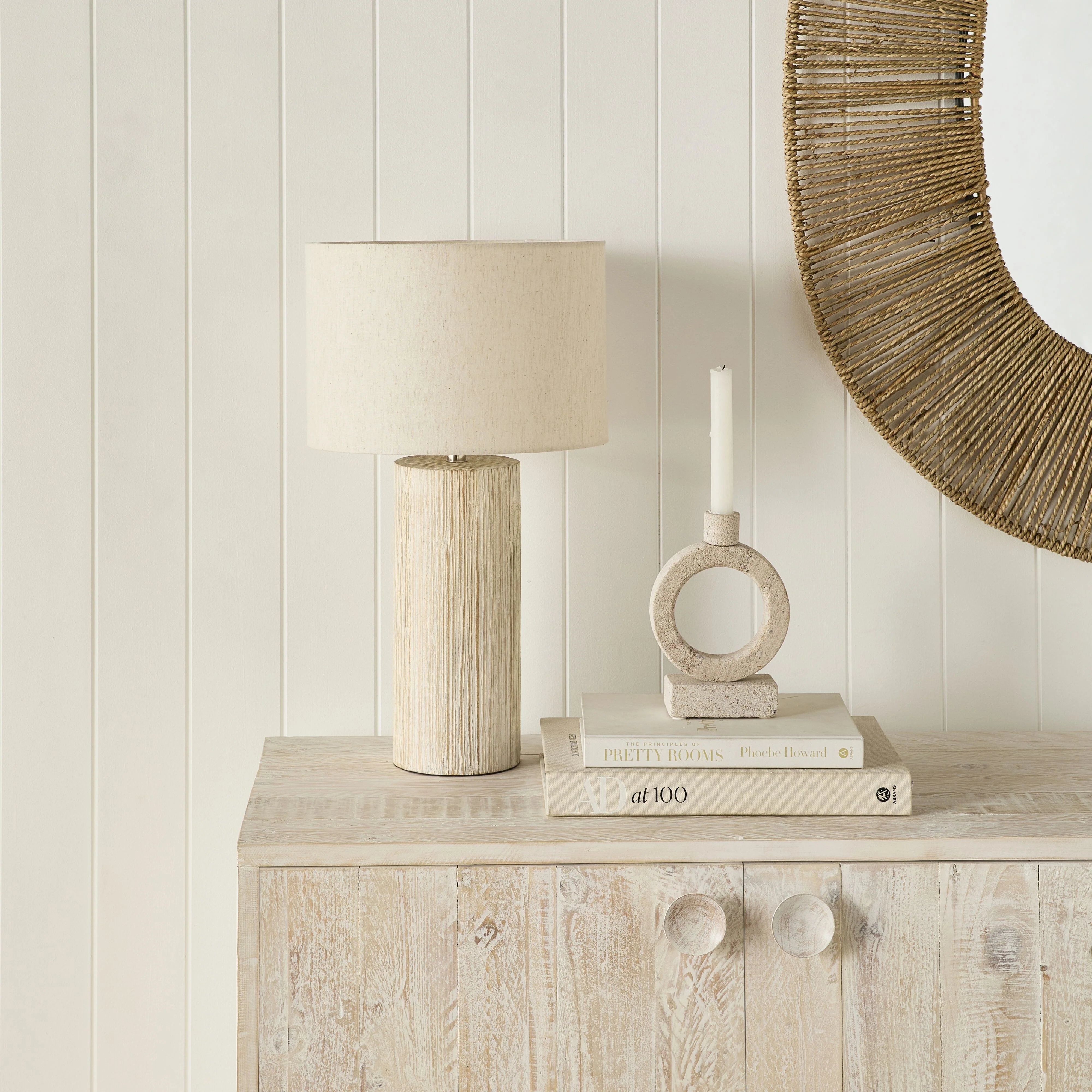 Samara Wooden Table Lamp 51cm - Image 9