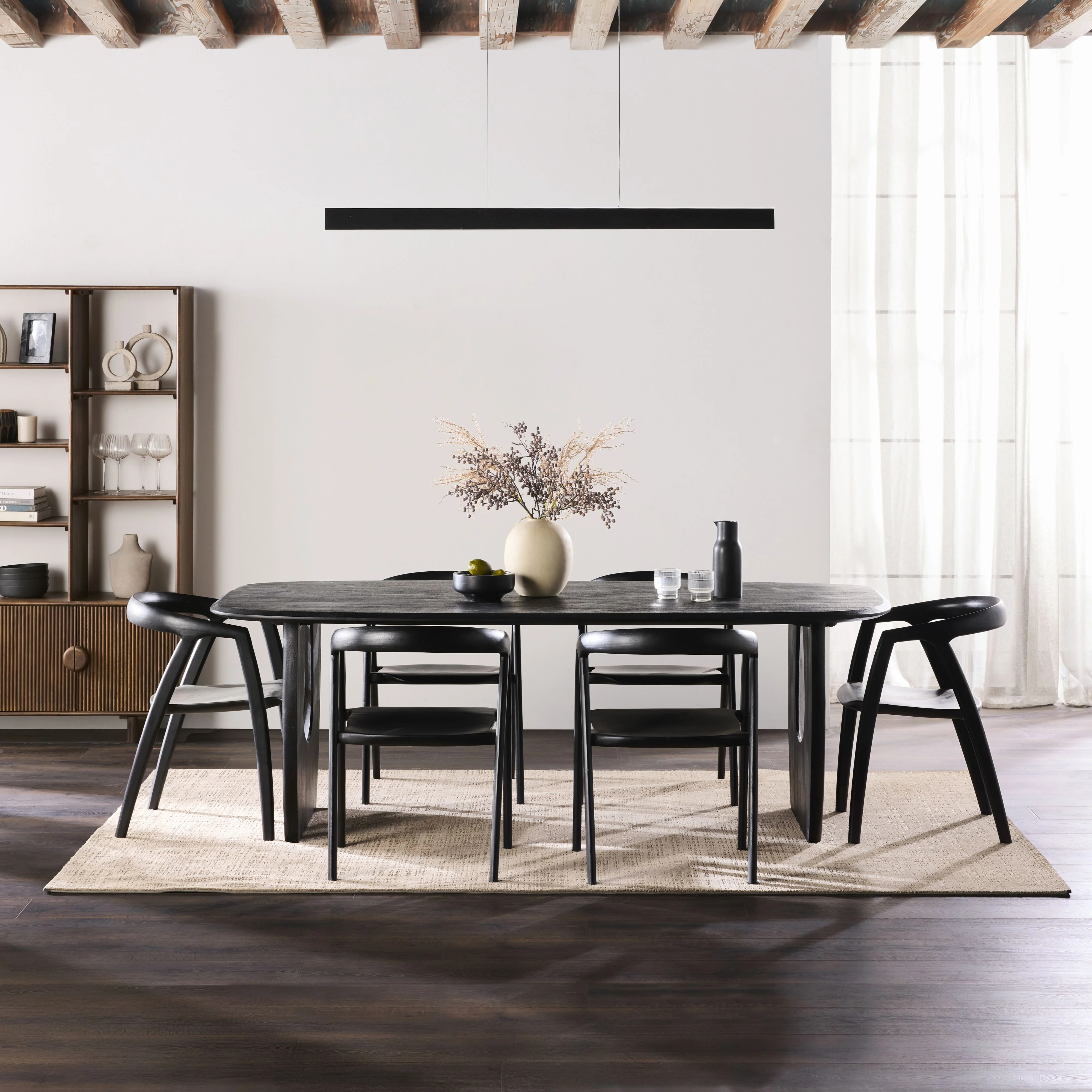 Sami Dining Table Black 220cm - Image 6