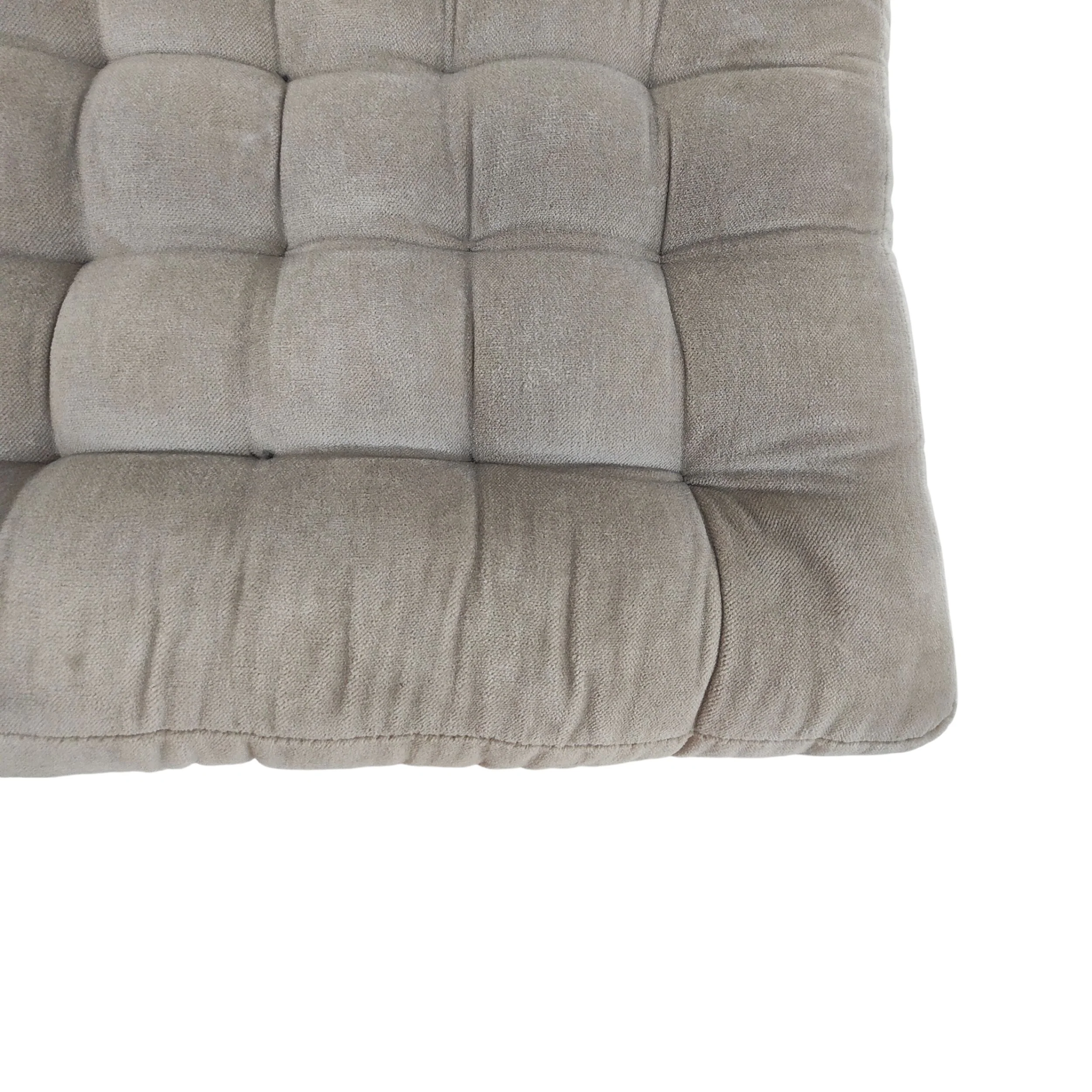 Samy Cotton Velvet Sand Seat Cushion - Image 3