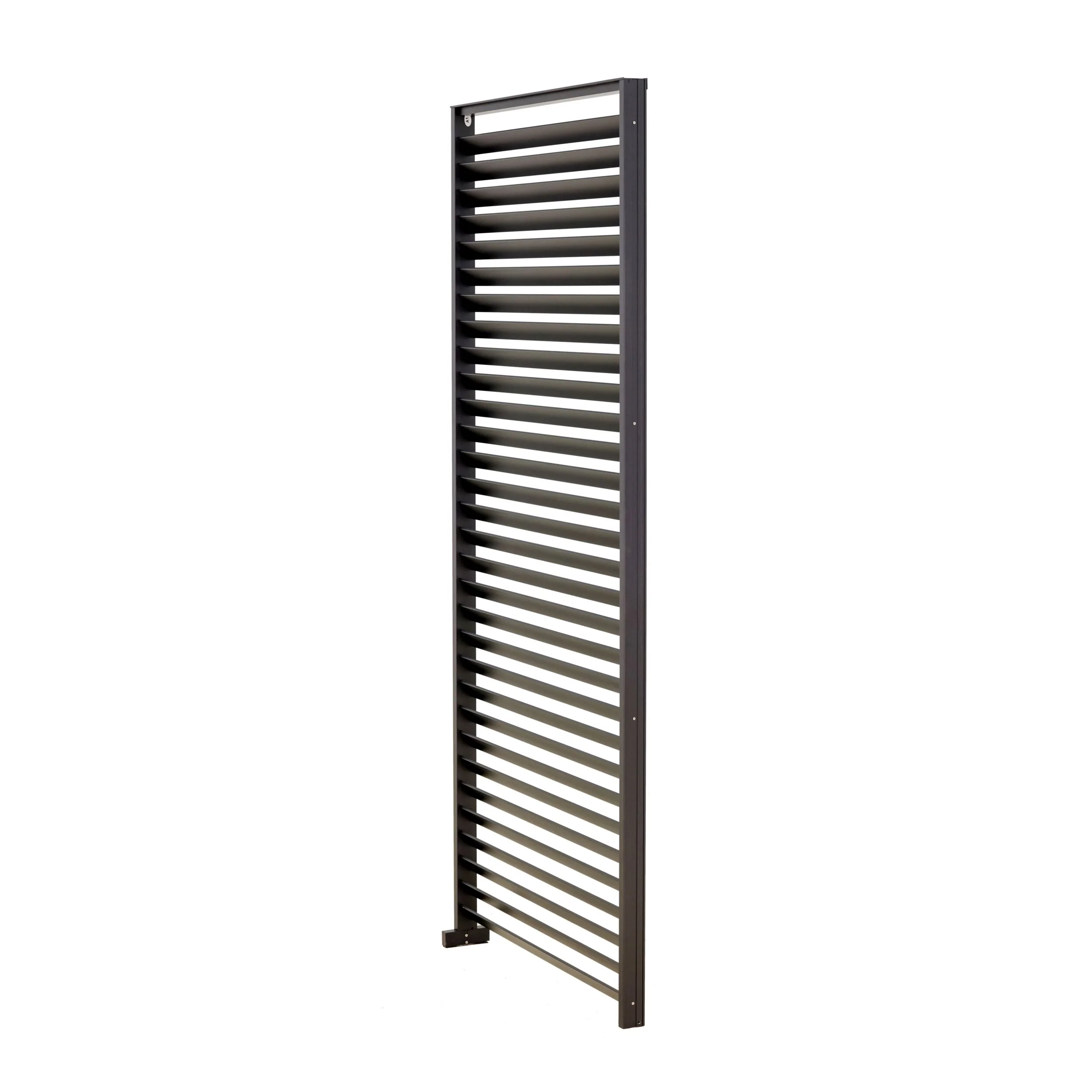 Sanctuary Aluminium Slatted Panel Charcoal for Pergola