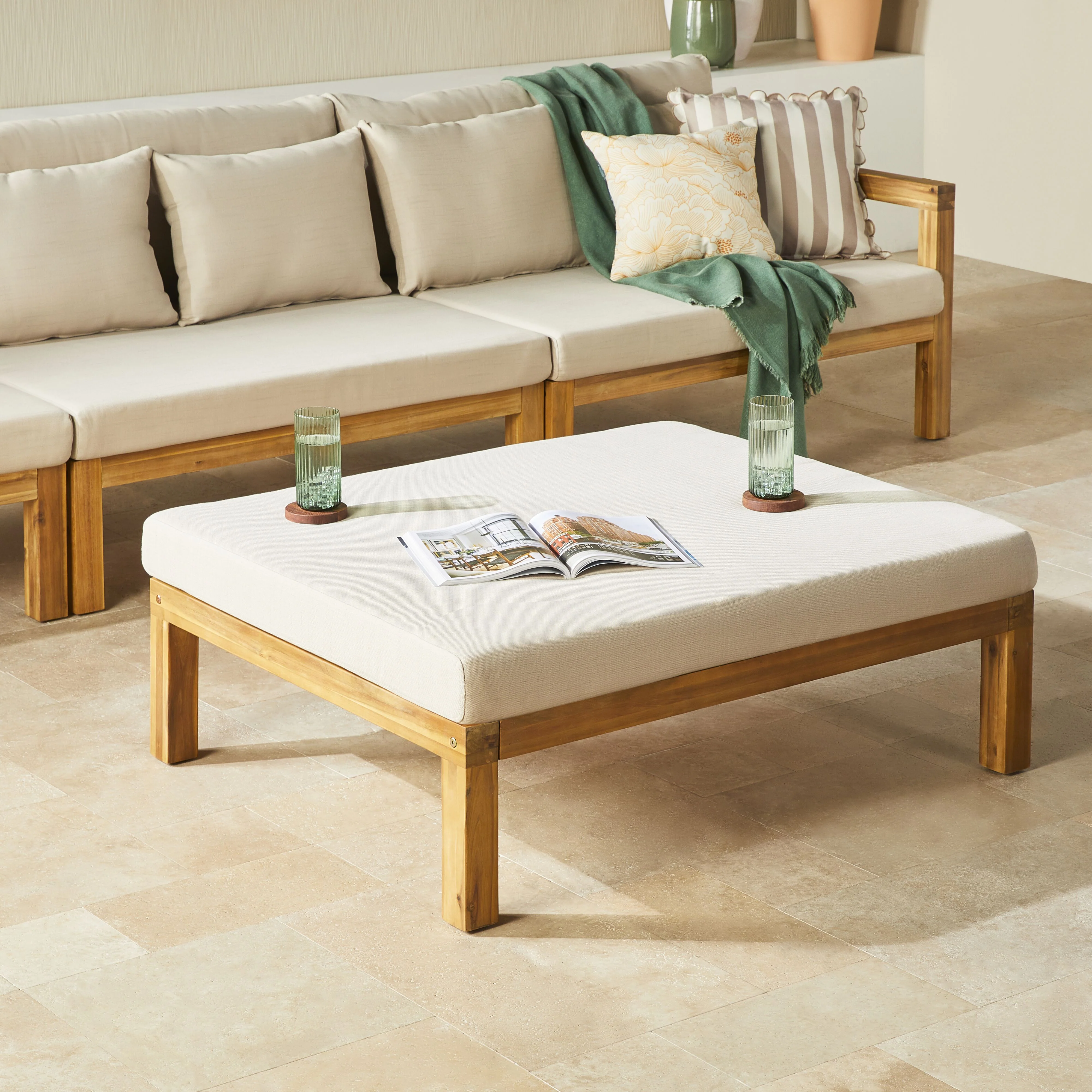 Sanctuary Ottoman/Coffee Table - Image 5